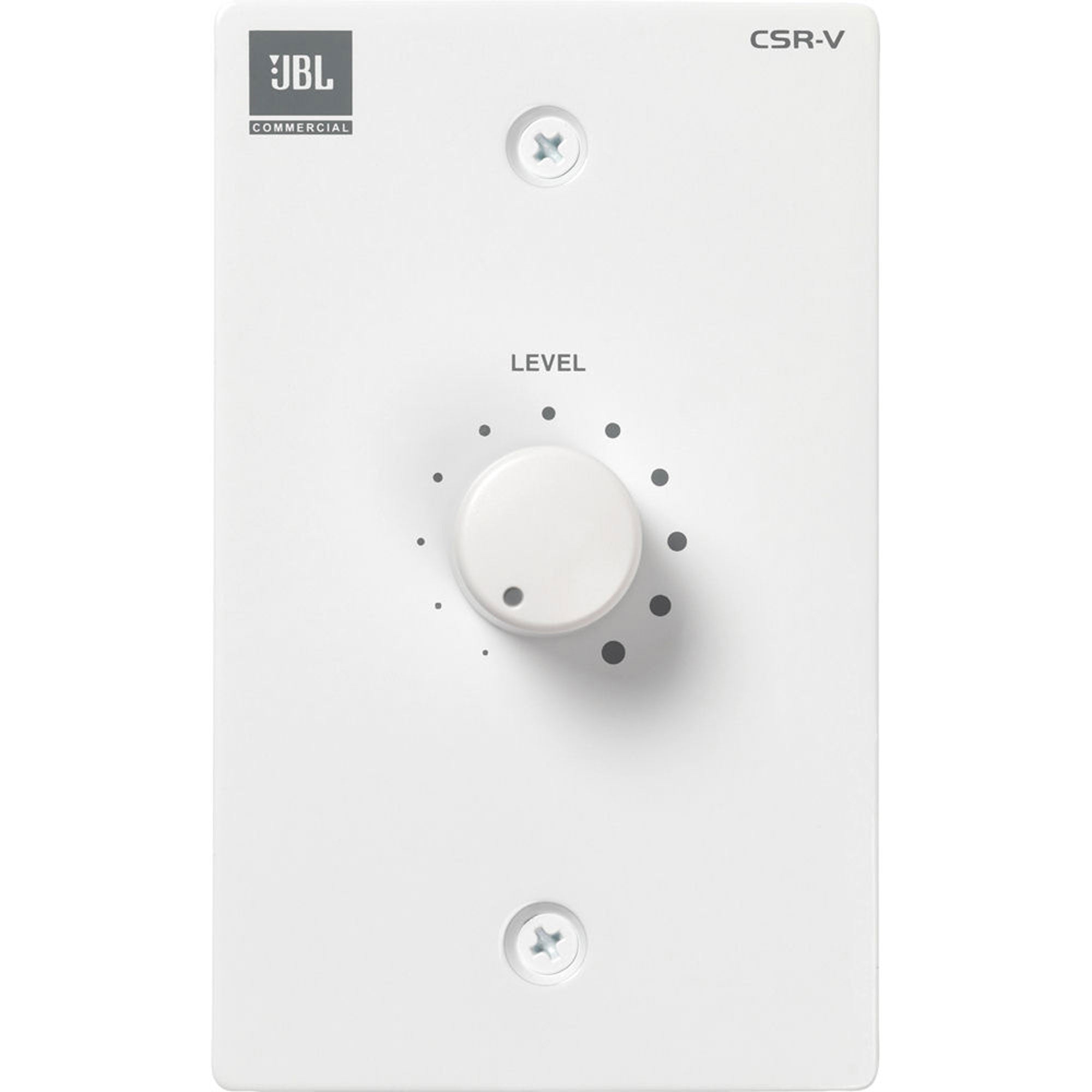 JBL CSR-V Wall Controller with Volume Control for use with CSM-21, CSM-32, All CSMA (White)