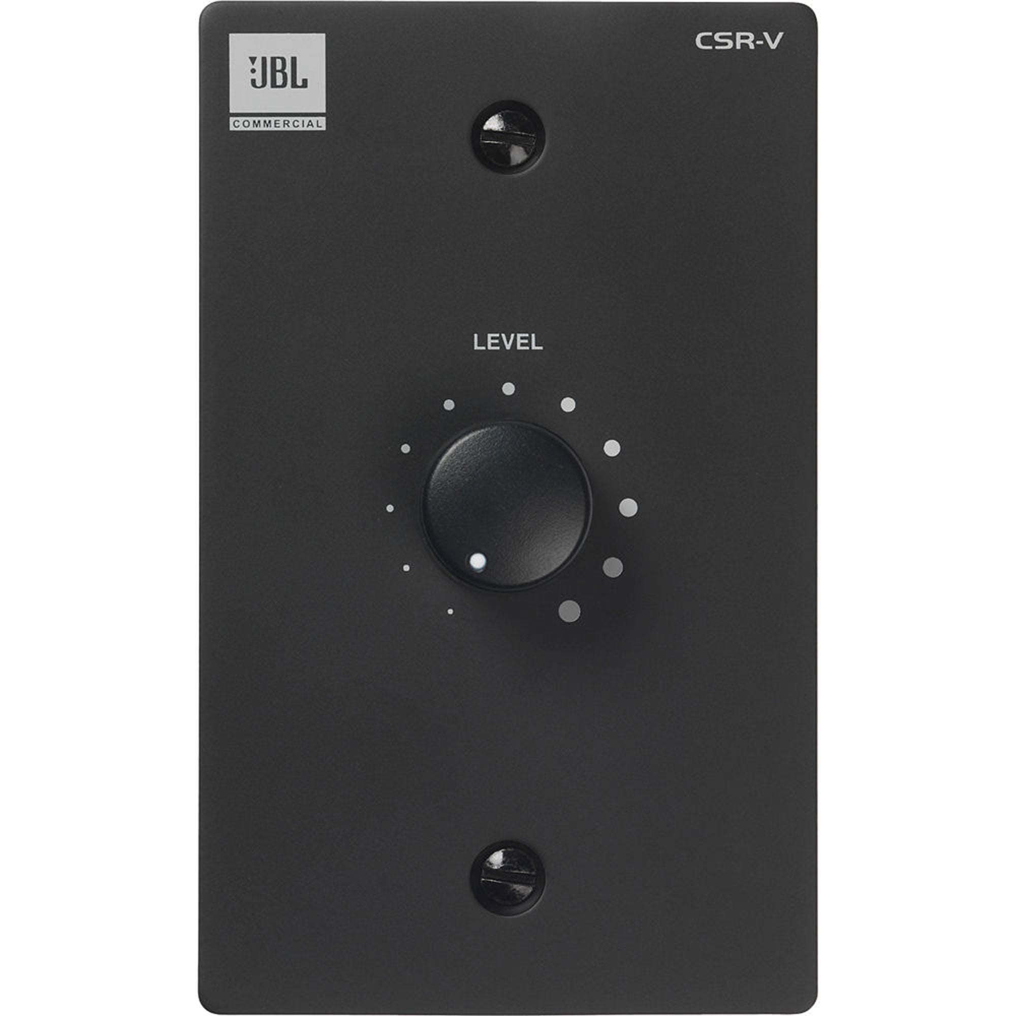 JBL CSR-V Wall Controller with Volume Control for use with CSM-21, CSM-32, All CSMA (Black)