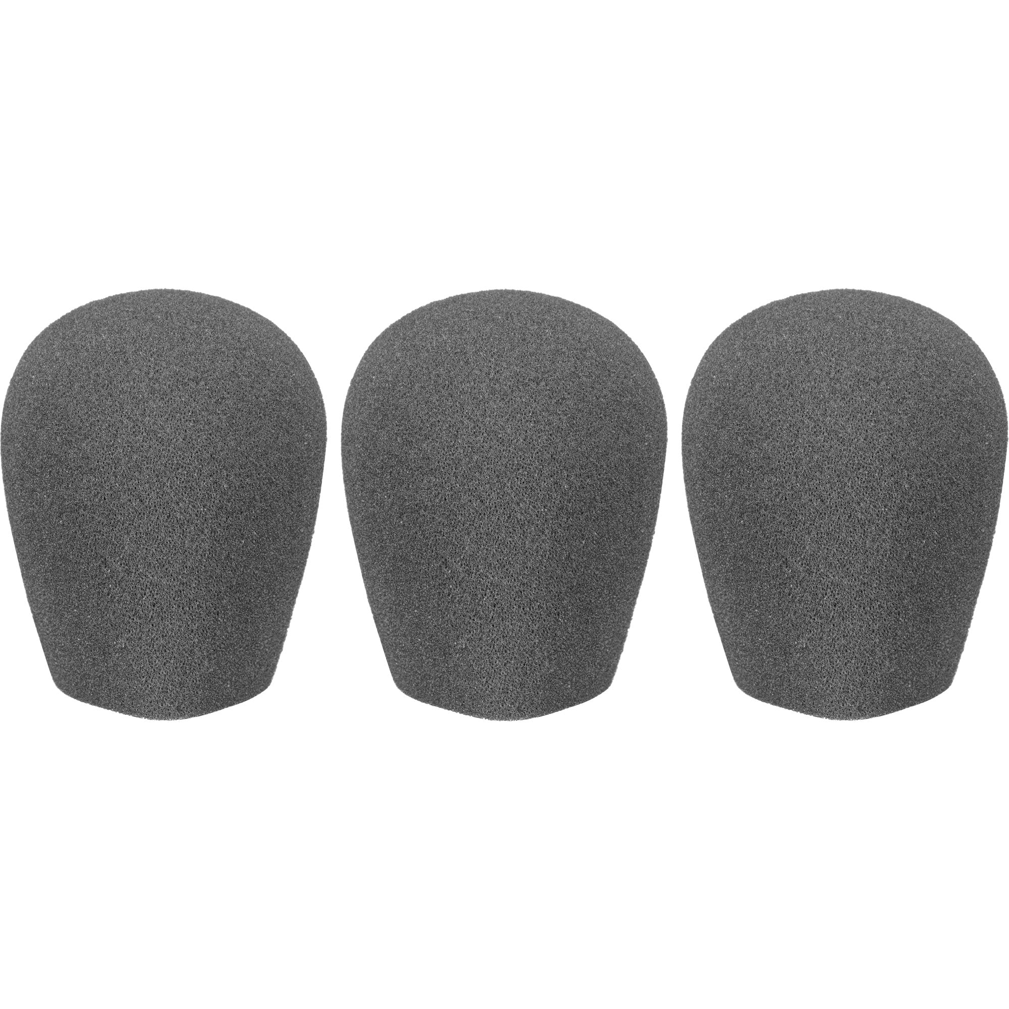 WindTech 300 Series Windscreens with 1-3/8" Inside Diameter (Grey, 3 Pack)