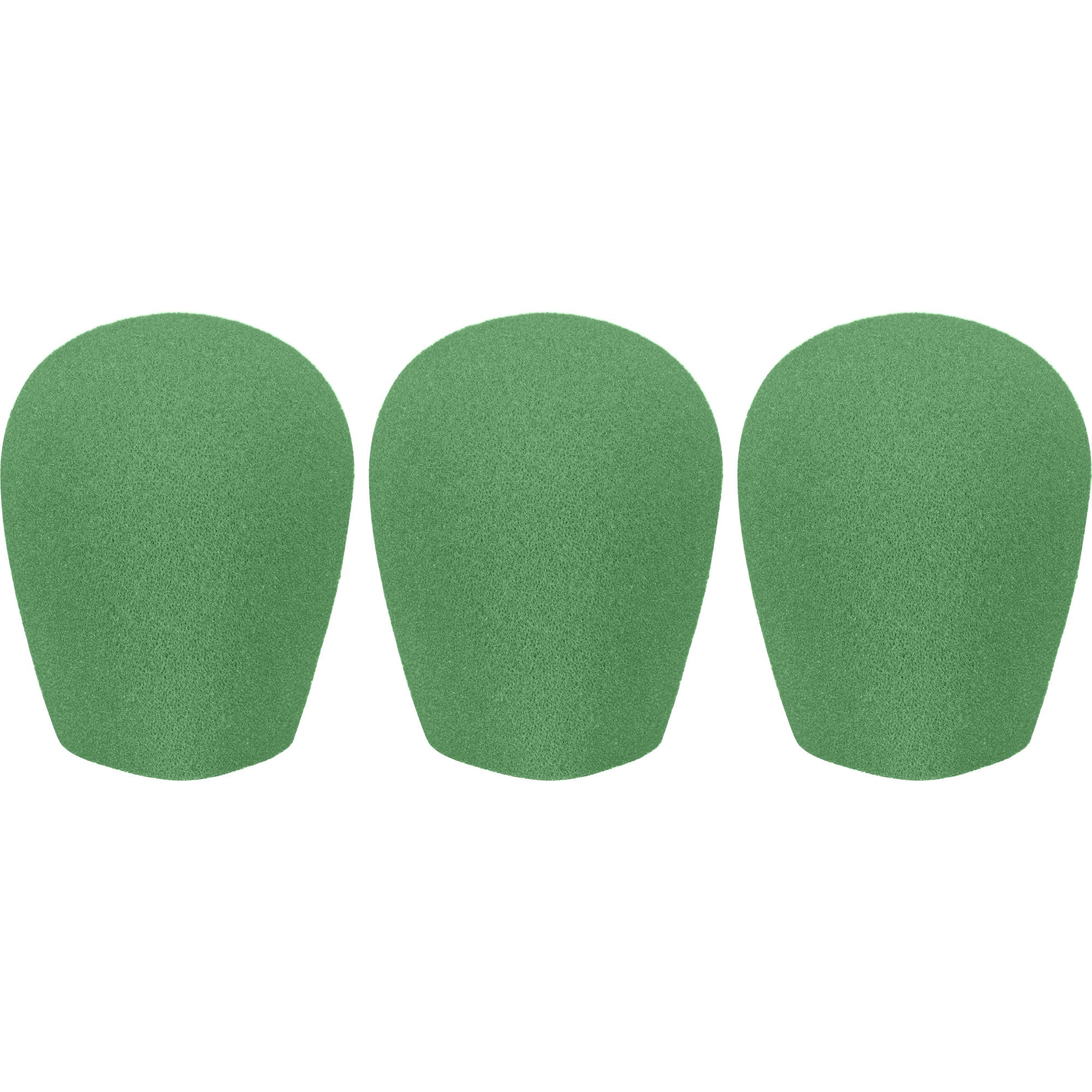 WindTech 600 Series Windscreens with 1" Inside Diameter (Green, 3 Pack)