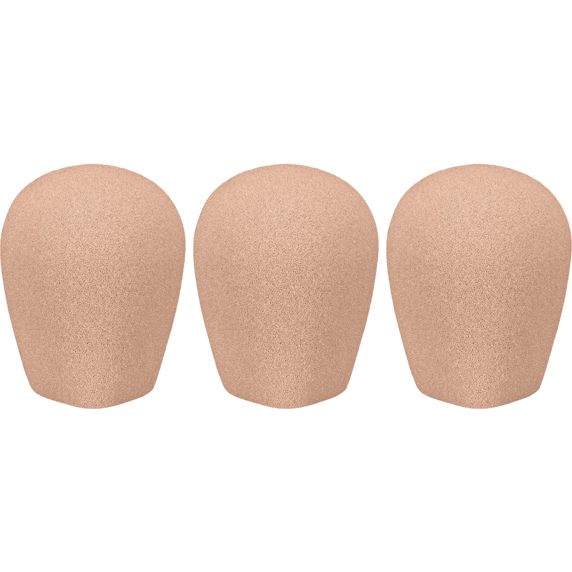 WindTech 300 Series Windscreens with 1-3/8" Inside Diameter (Tan, 3 Pack)