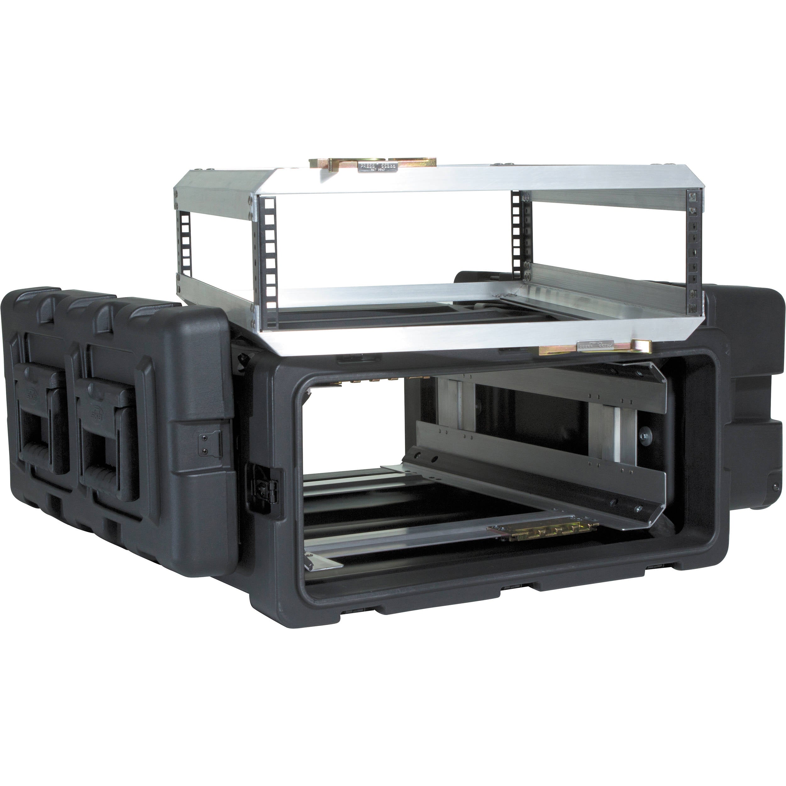 SKB 3RR-4U24-25B 4U Removable Shock Rack and Transport Case (24")