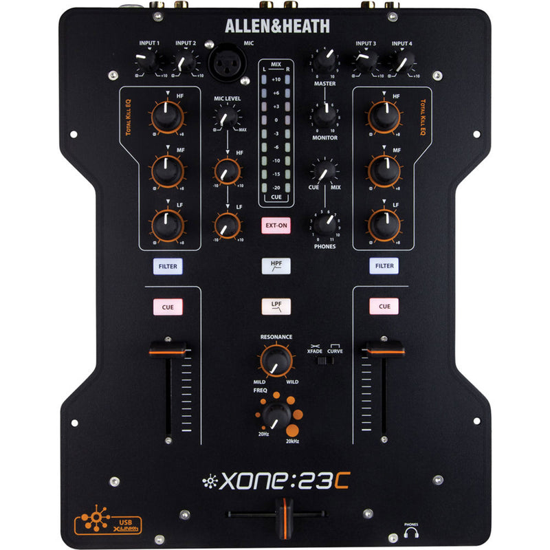 Allen & Heath Xone:23C DJ Mixer + Internal Soundcard