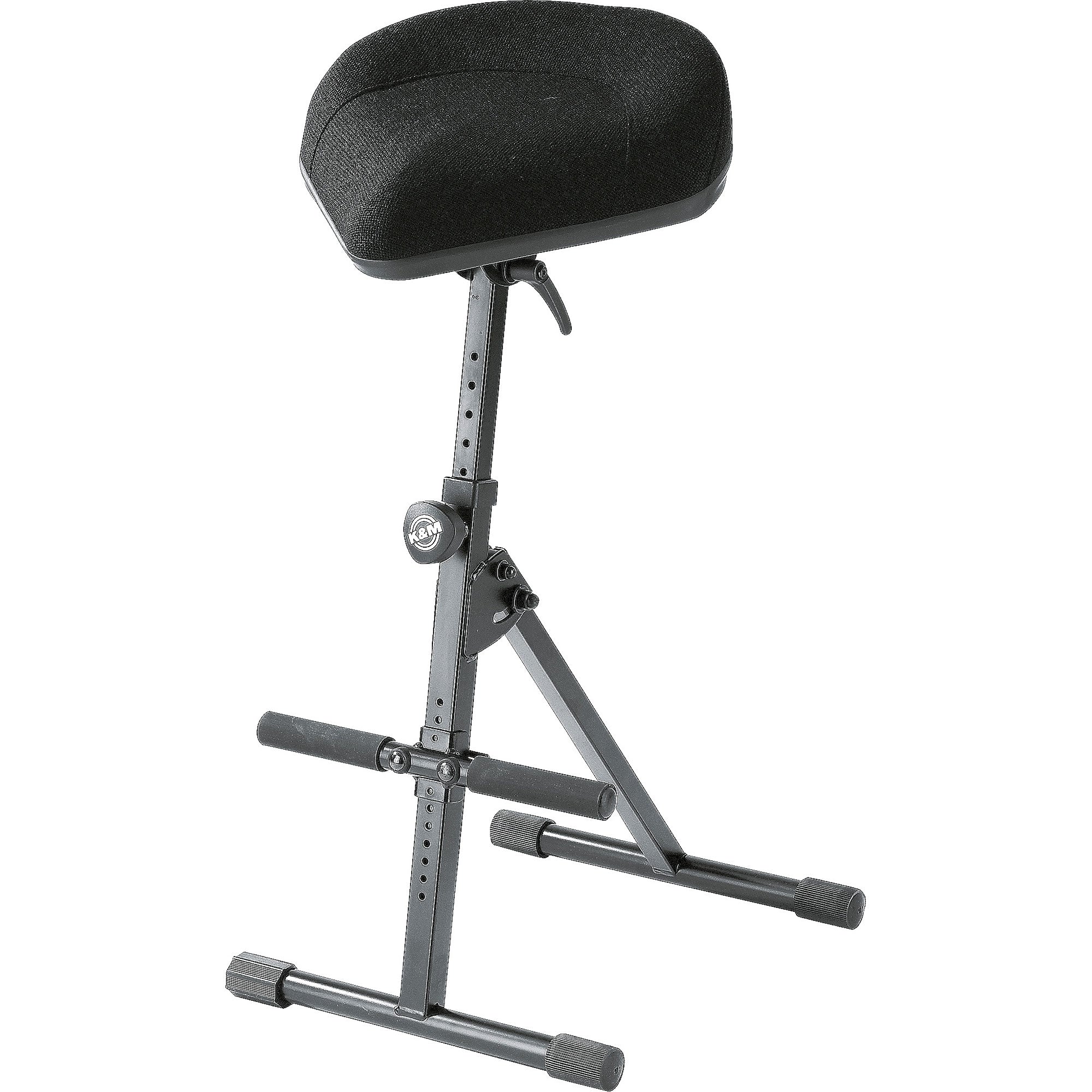 K&M Stands 14046 Stool (Black Fabric)