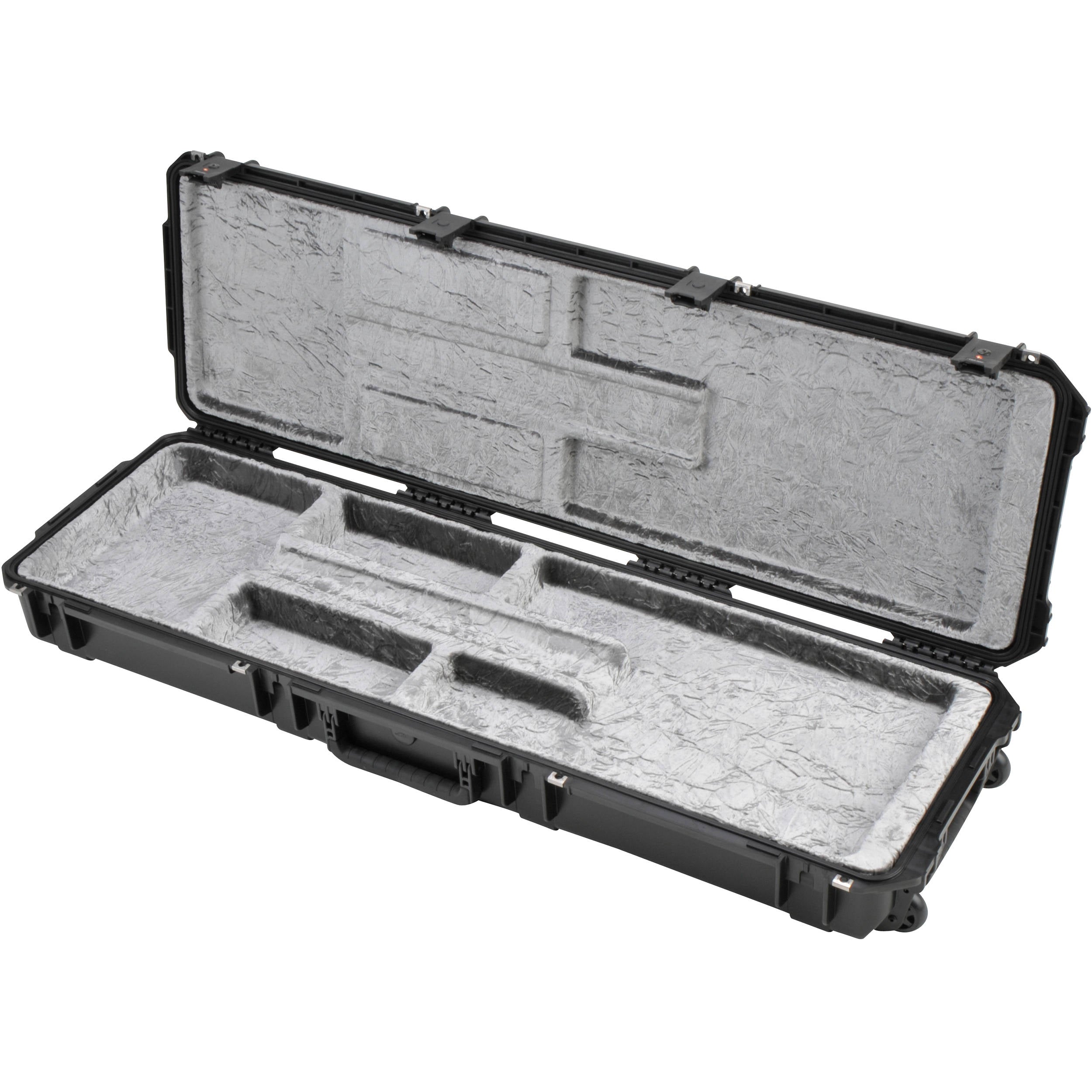 SKB 3i-5014-OP iSeries Waterproof ATA Open Cavity Bass Guitar Case with Wheels