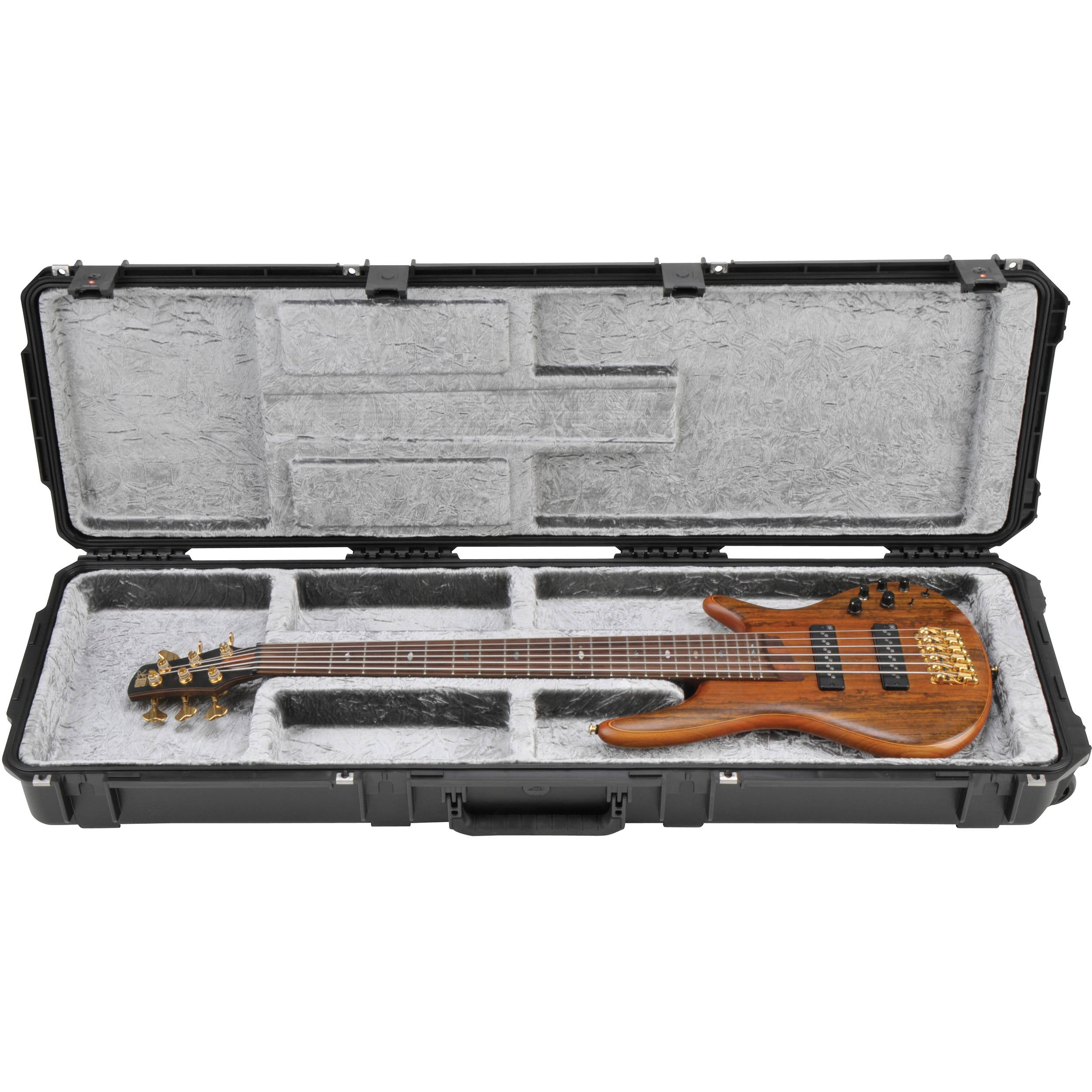 SKB 3i-5014-OP iSeries Waterproof ATA Open Cavity Bass Guitar Case with Wheels