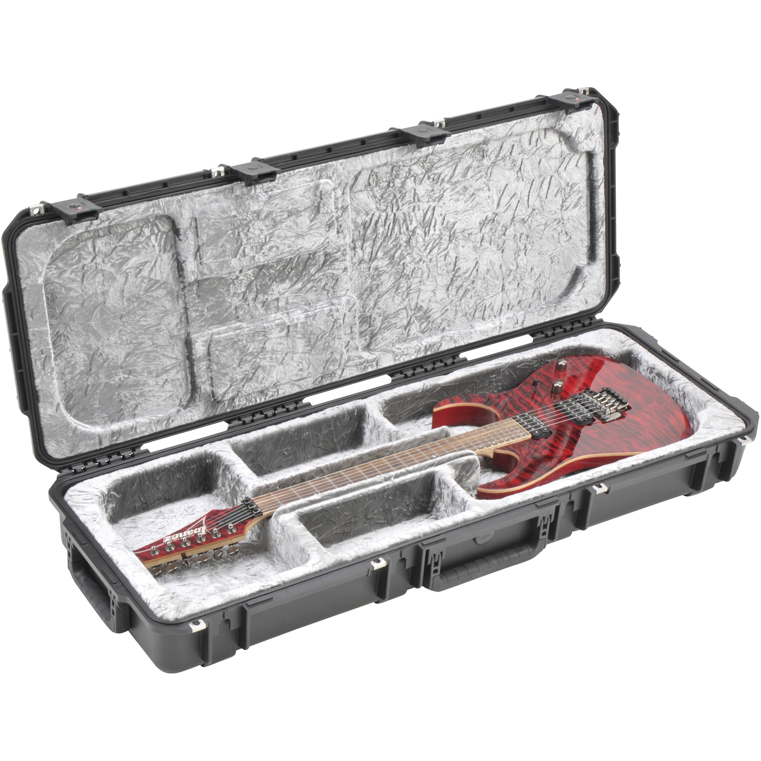SKB 3i-4214-OP iSeries Waterproof Open Cavity Electric Guitar Case with Wheels