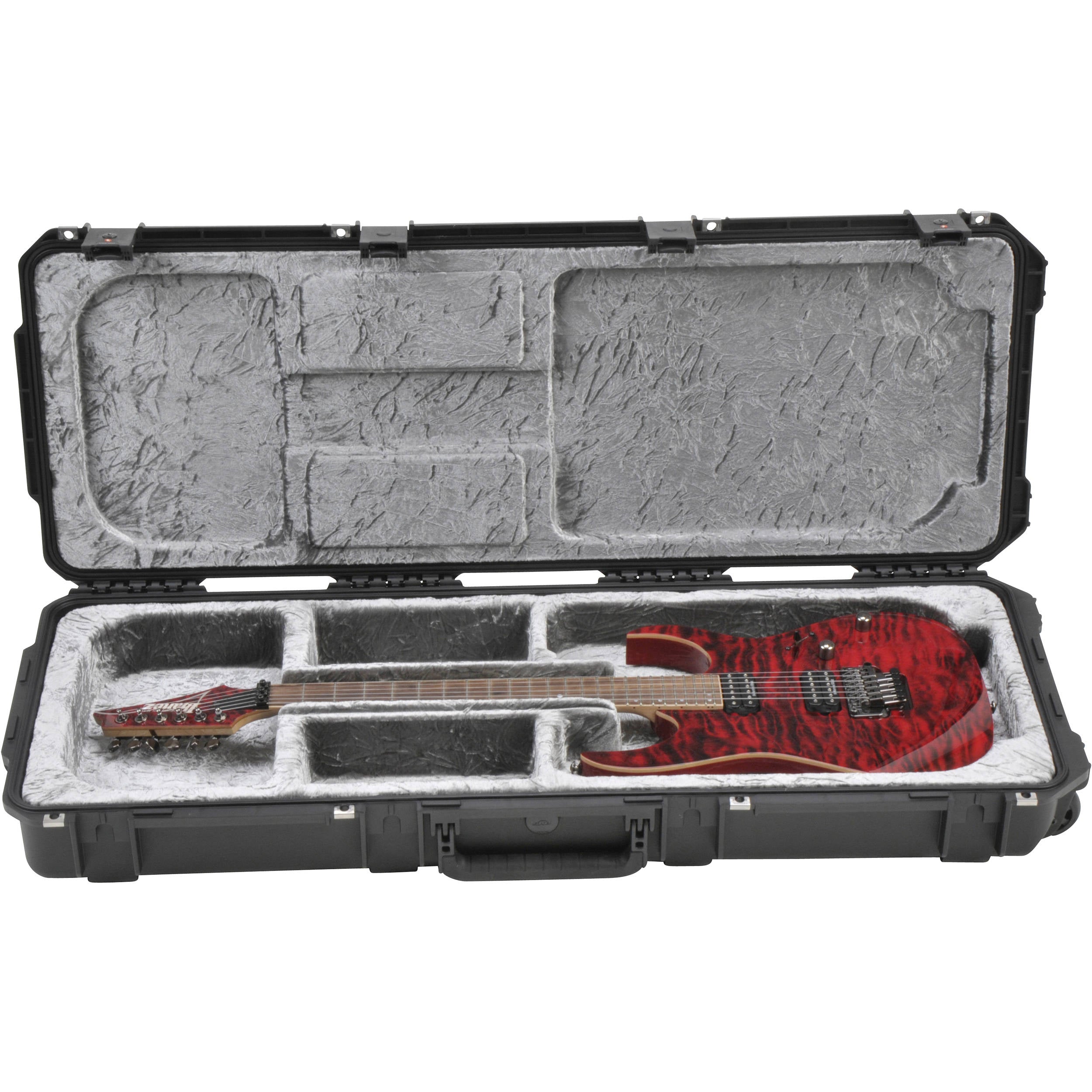 SKB 3i-4214-OP iSeries Waterproof Open Cavity Electric Guitar Case with Wheels