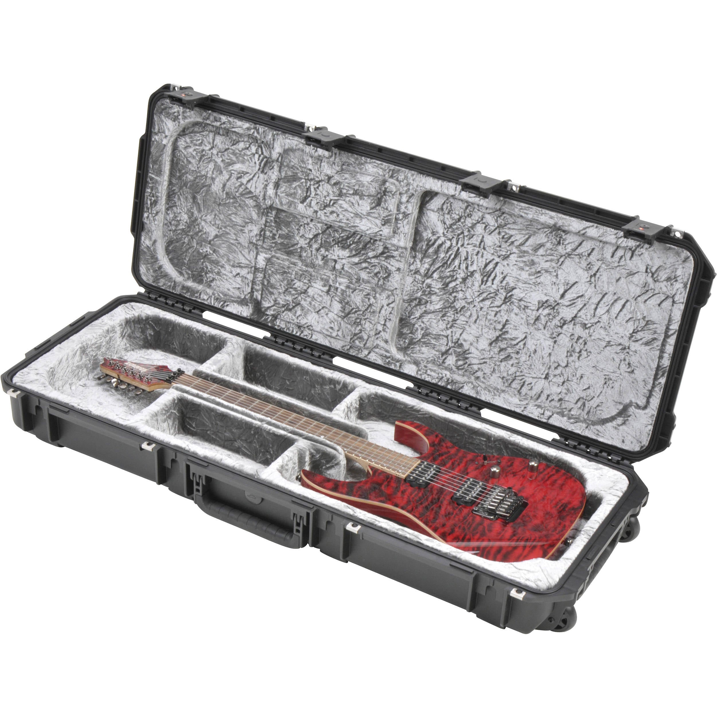 SKB 3i-4214-OP iSeries Waterproof Open Cavity Electric Guitar Case with Wheels