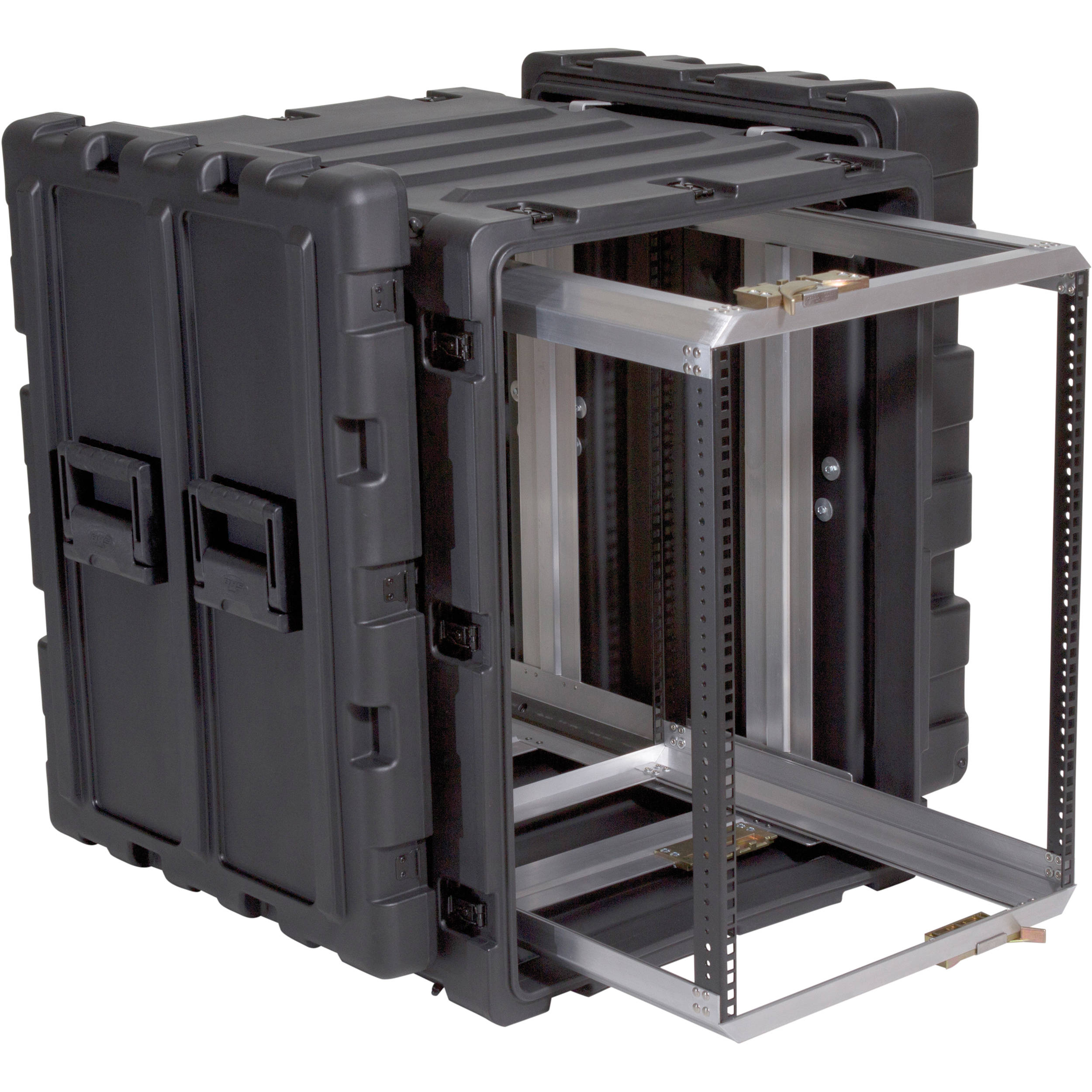 SKB 3RR-14U24-25B 14U Removable Shock Rack and Transport Case (24")
