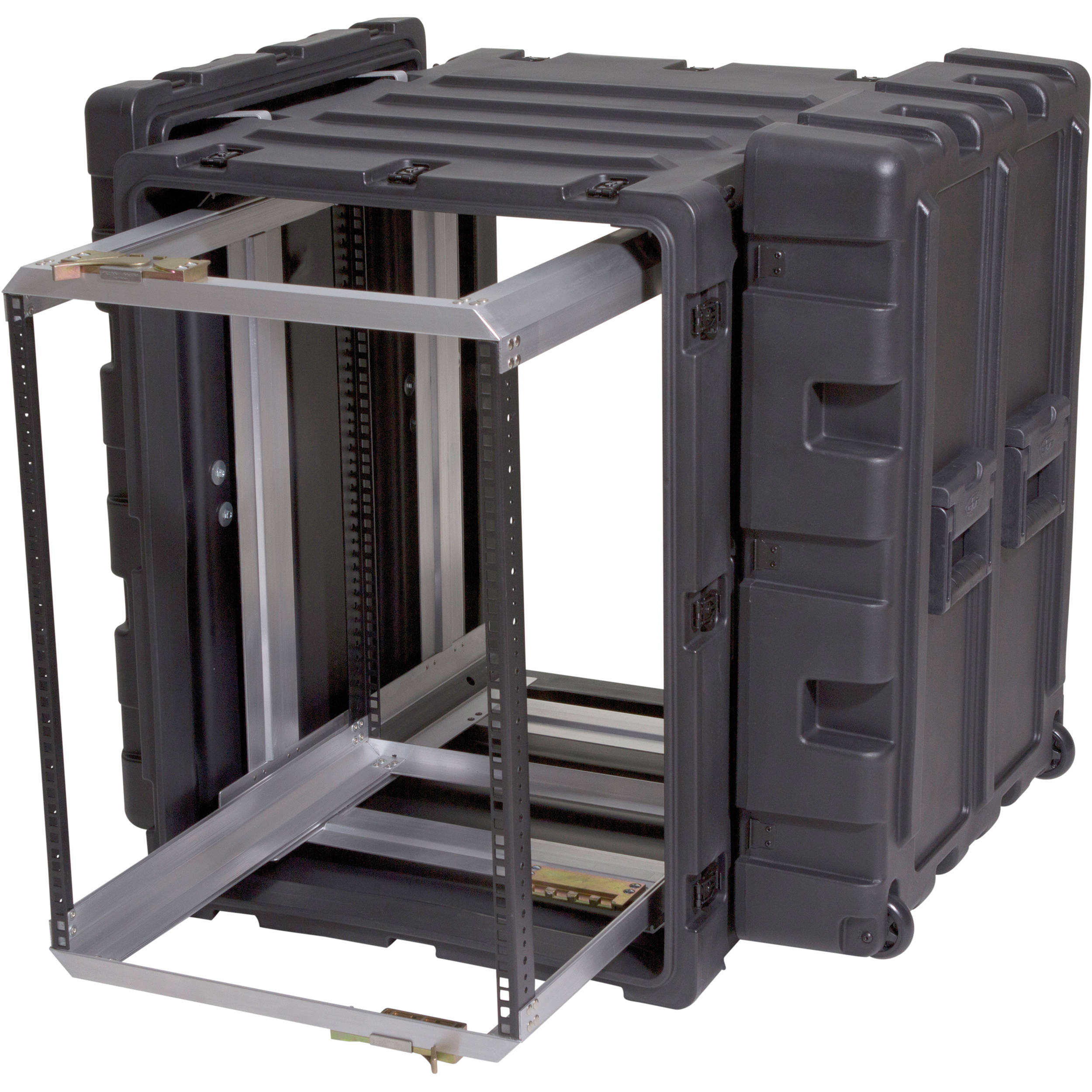 SKB 3RR-14U24-25B 14U Removable Shock Rack and Transport Case (24")