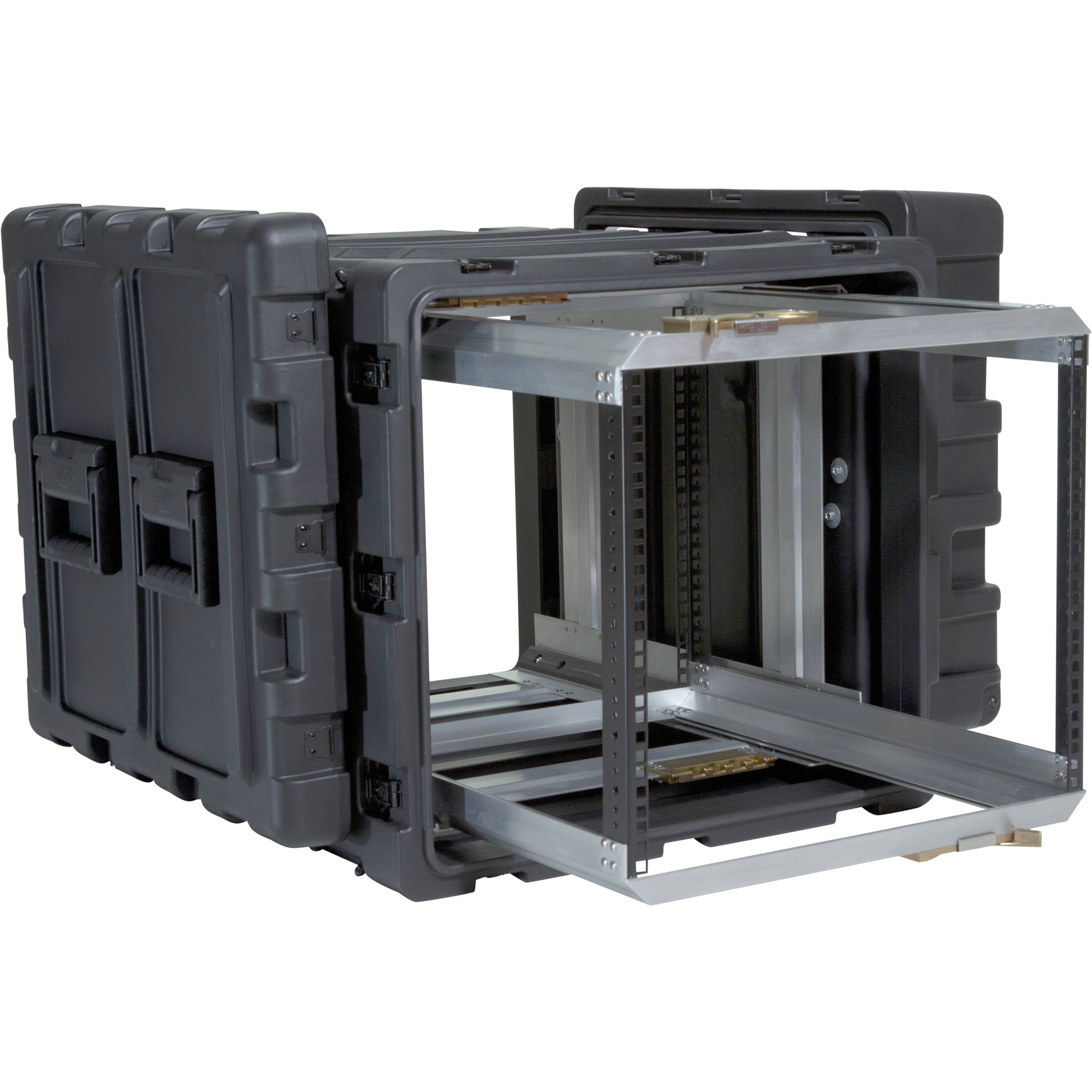SKB 3RR-9U24-25B 9U Removable Shock Rack and Transport Case (24")