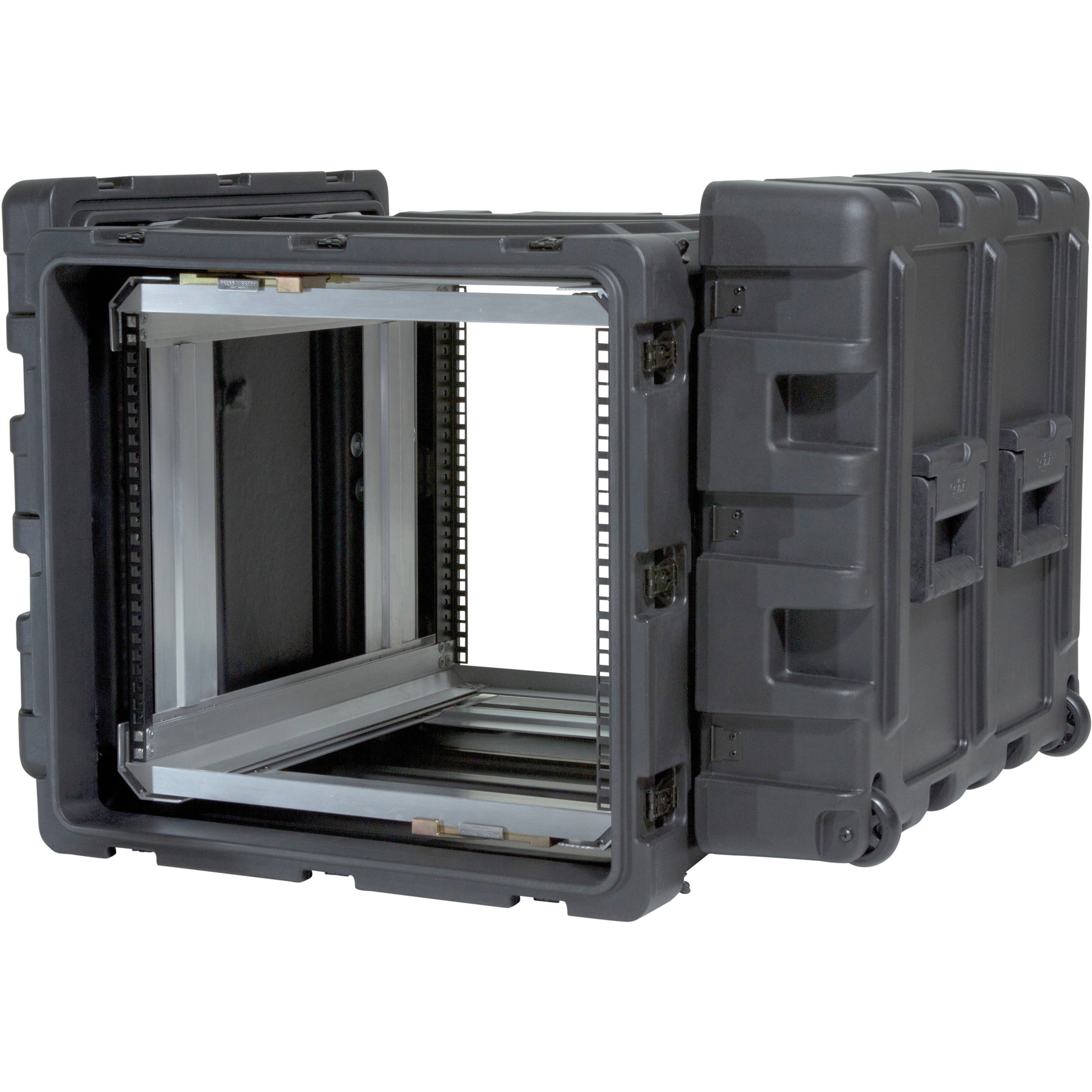 SKB 3RR-9U24-25B 9U Removable Shock Rack and Transport Case (24")