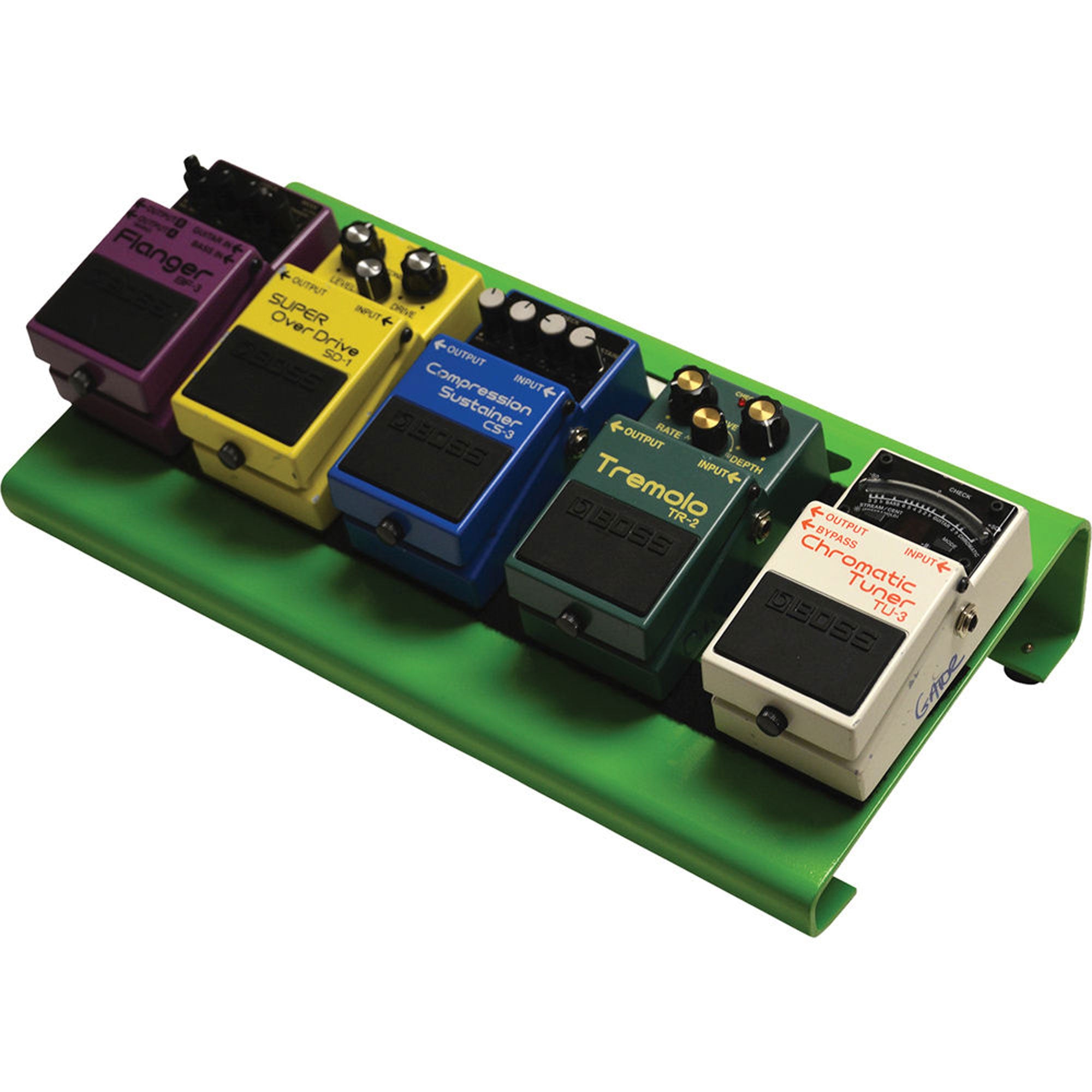 Gator Cases GPB-LAK-GR Small Screamer Green Pedal Board with Carry Bag