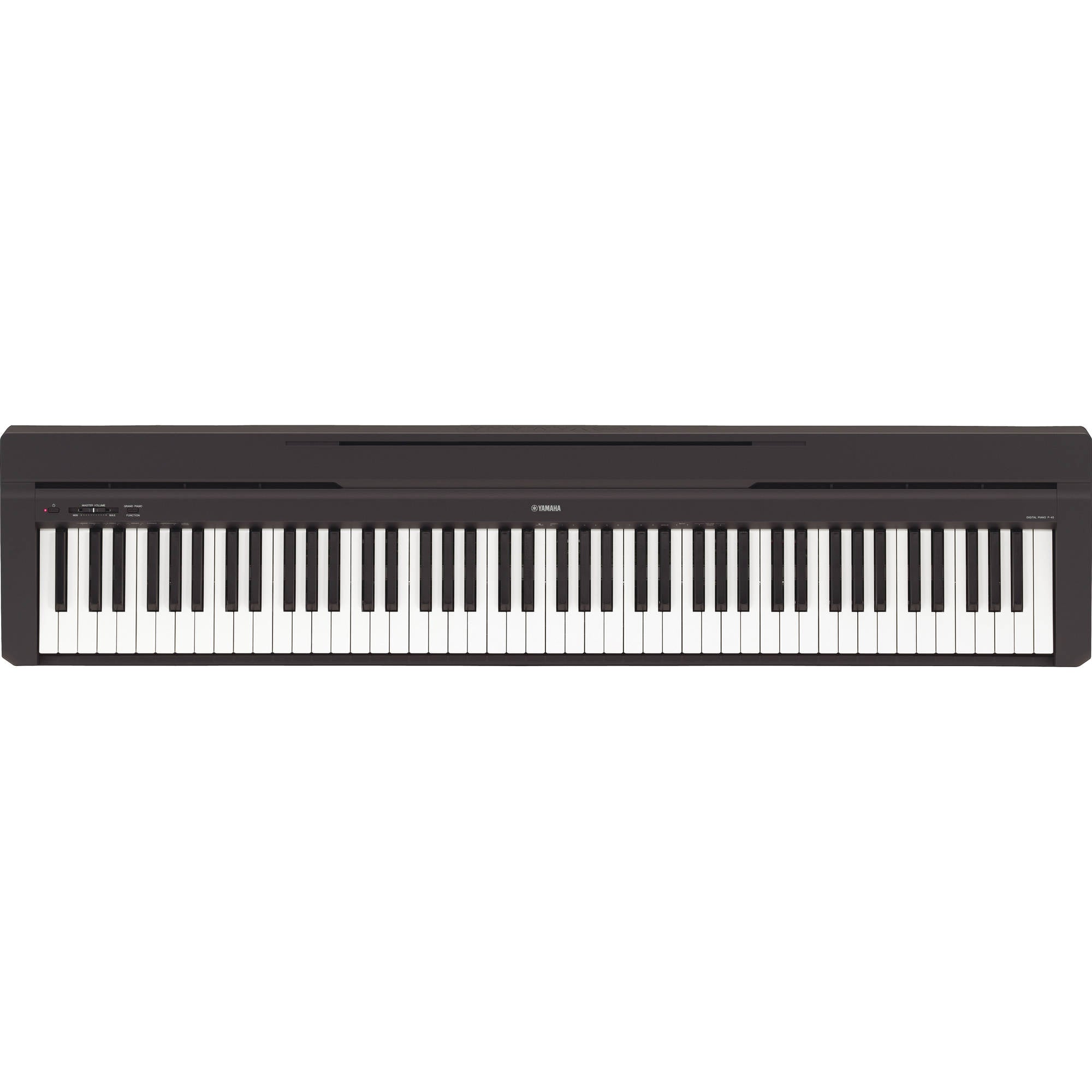 Yamaha P-45 Compact 88-Key Portable Digital Piano (Black)