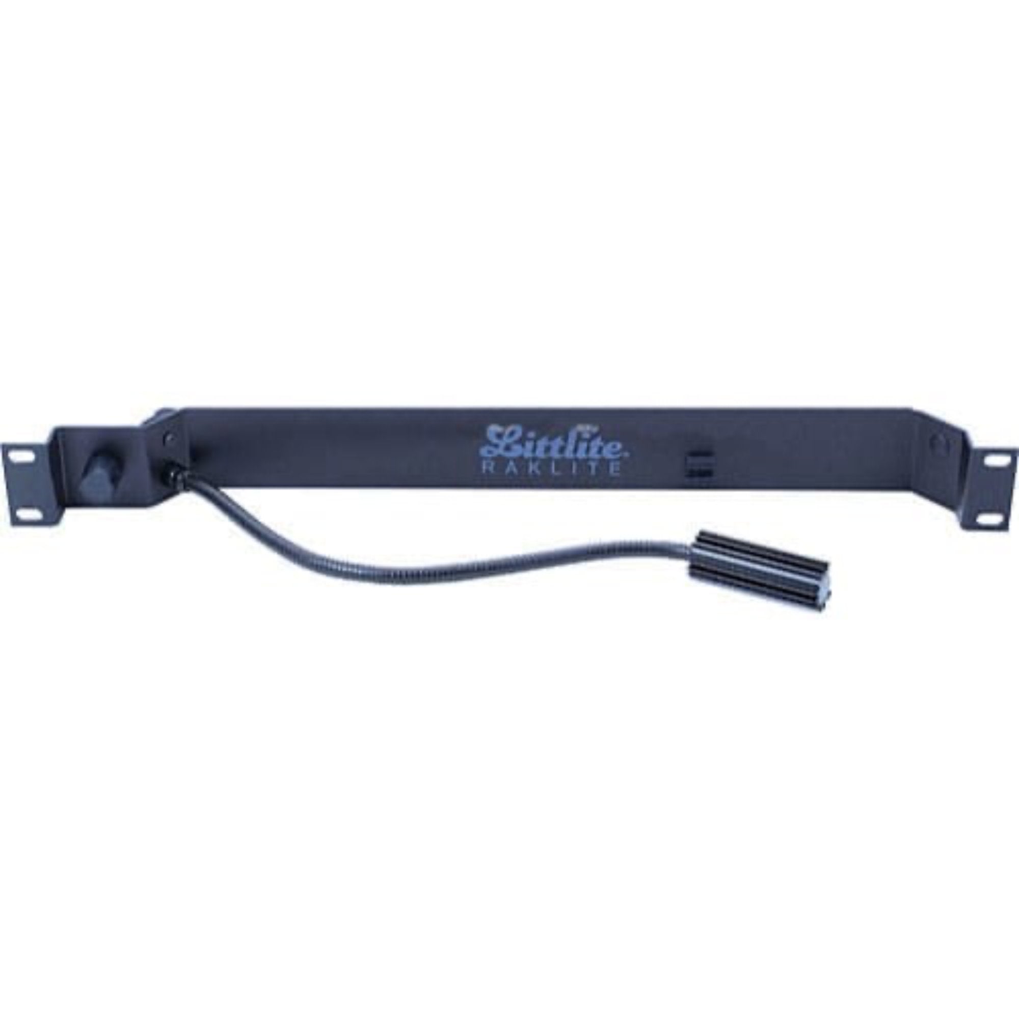 Littlite RL-10-SA Raklite Rackmount Single High Intensity 12" Gooseneck Lamp without Power Supply