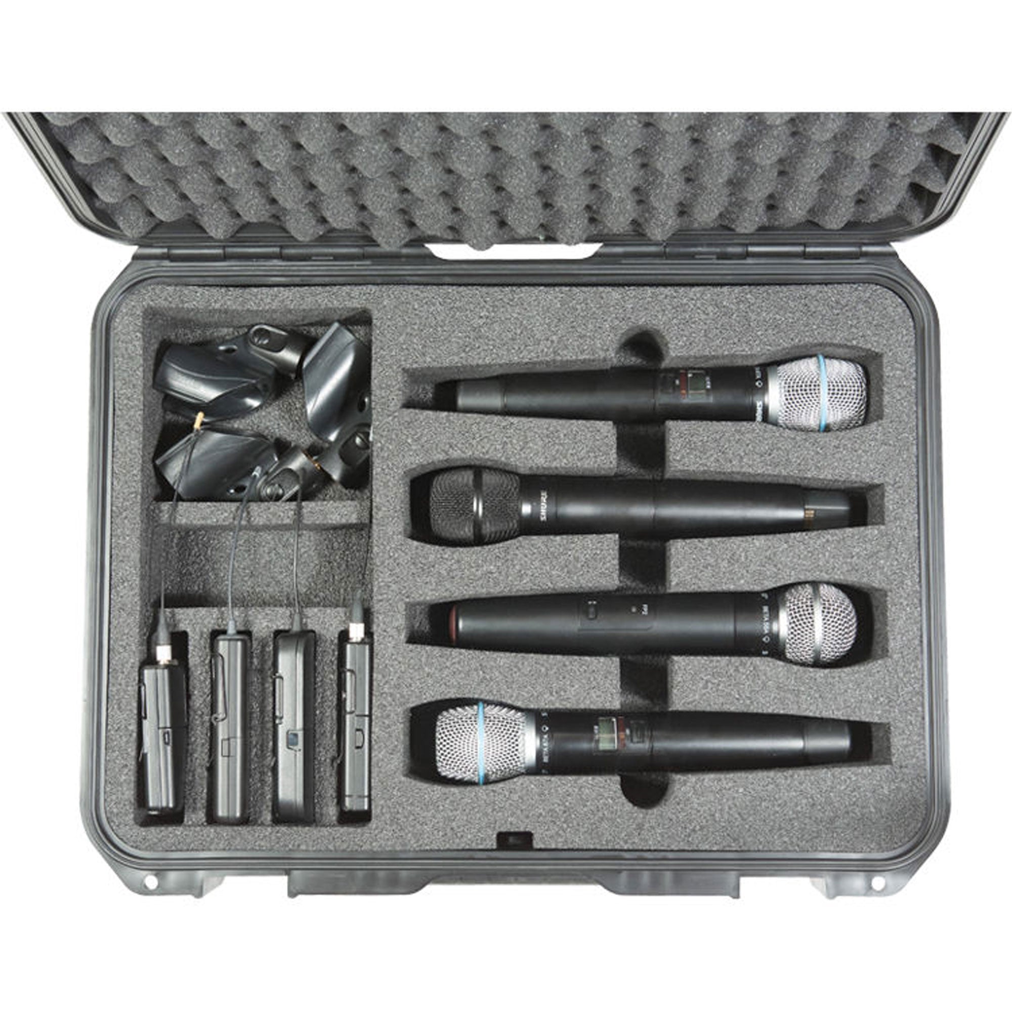 SKB 3i-1813-7WMC iSeries Waterproof Wireless Eight Mic Case