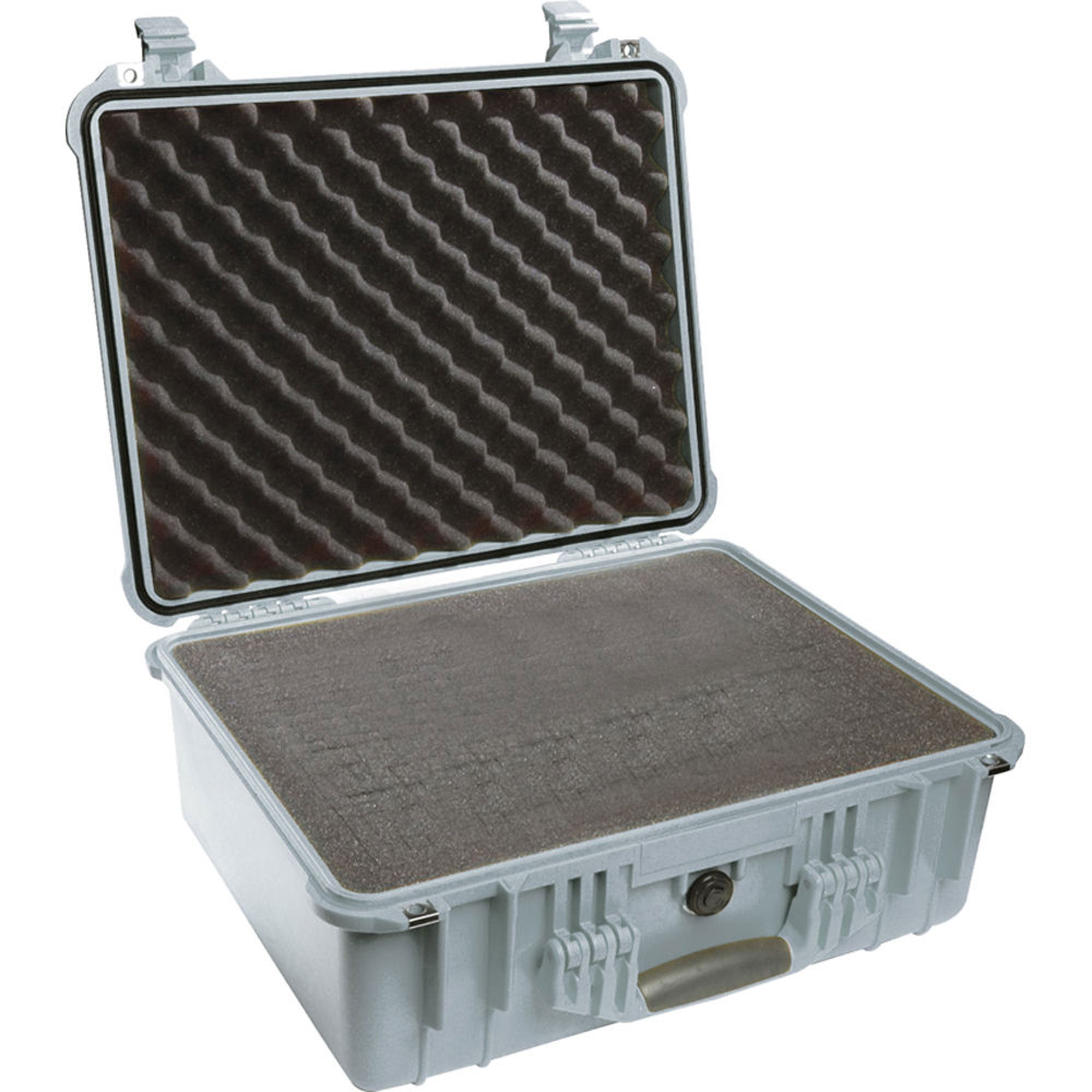 Pelican 1550 Protector Case with Foam (Silver)