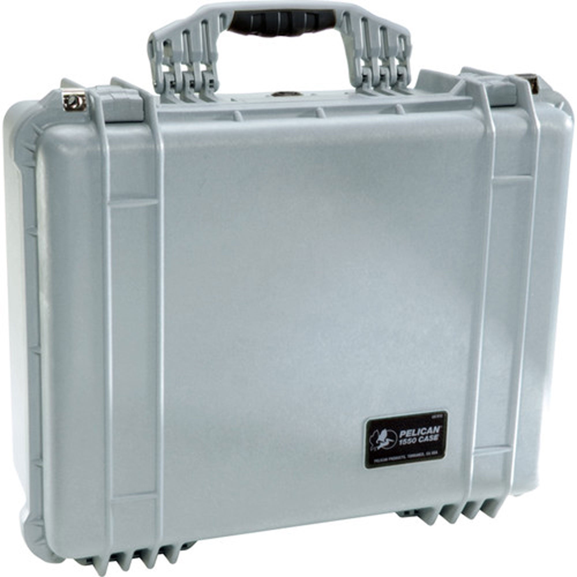 Pelican 1550 Protector Case with Foam (Silver)