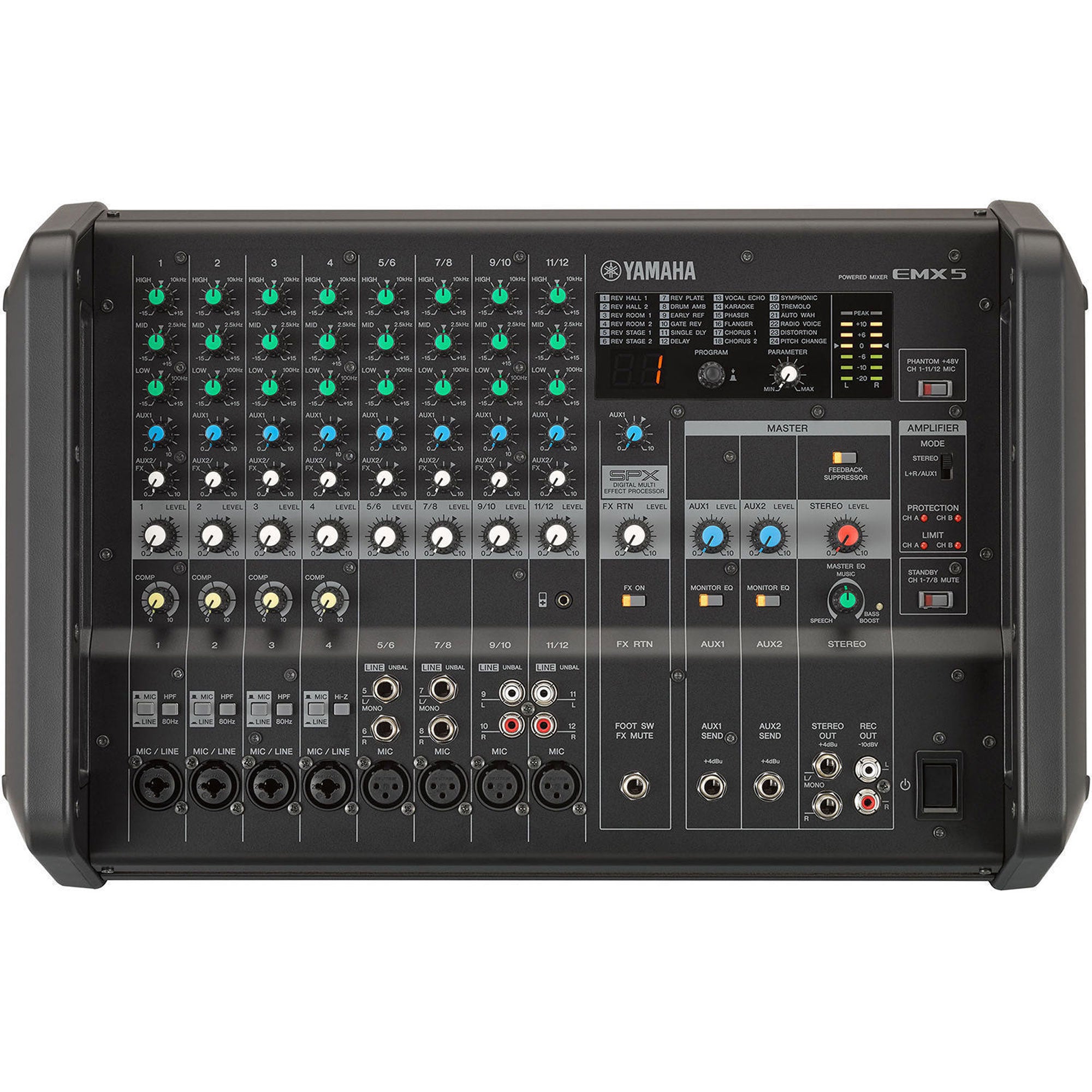 Yamaha EMX5 12-Input Powered Mixer