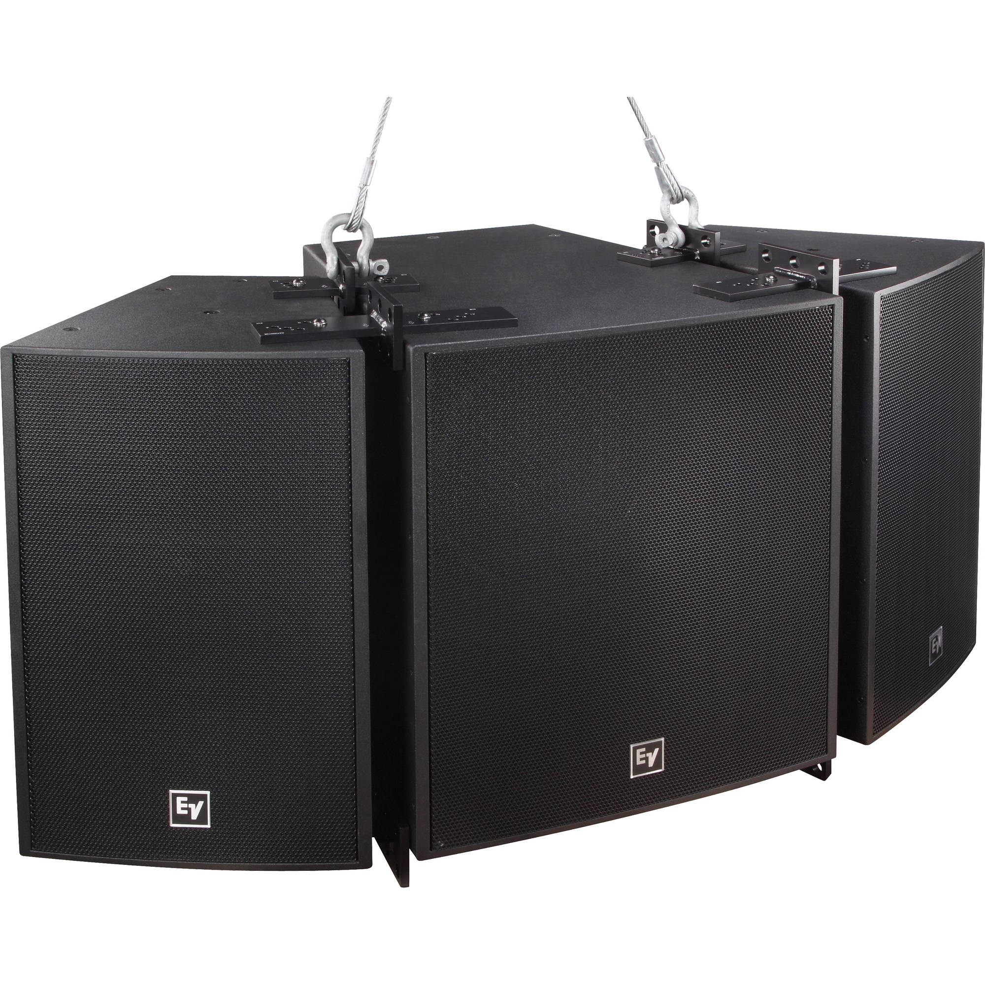 Electro-Voice EVF-1152D 15" 2-Way Full-Range Indoor Speaker (EVCoat-Finish, Black, 90 x 40°)