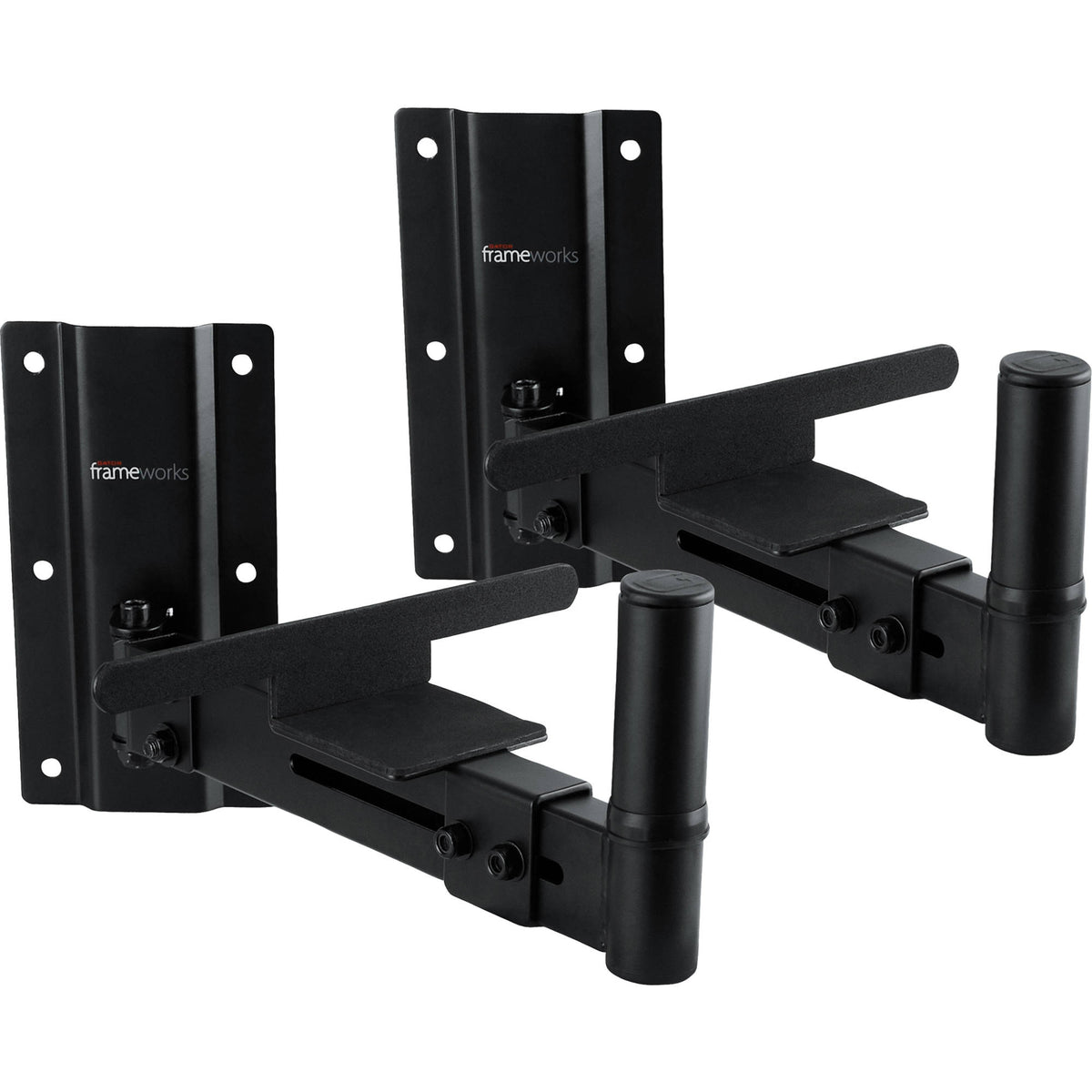 Gator Cases Gator Frameworks GFW-SPK-WM100 Wall Mount Speaker Stands (Pair)