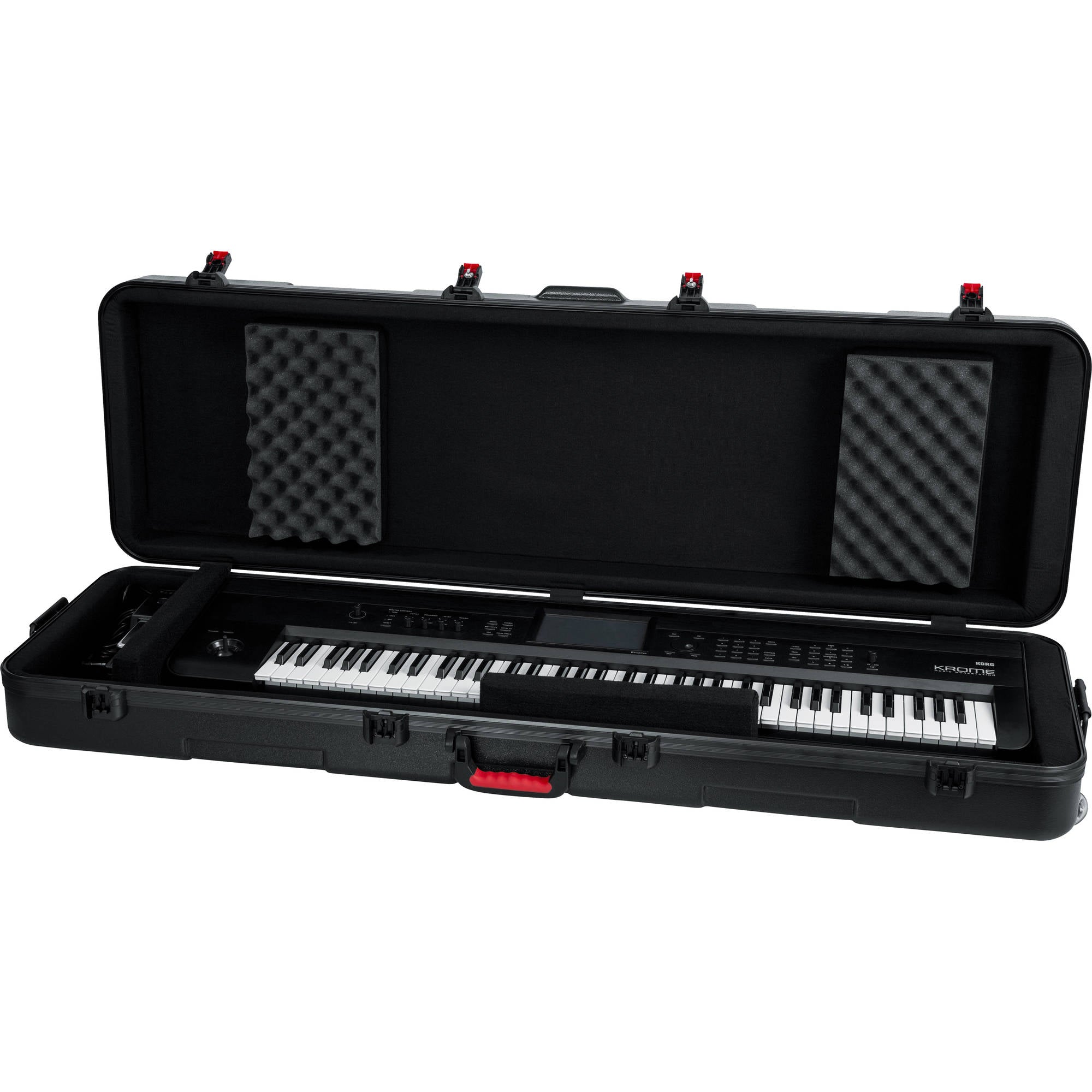 Gator Cases GTSA-KEY88SL TSA Series ATA Wheeled Case for Slim 88-Note Keyboards
