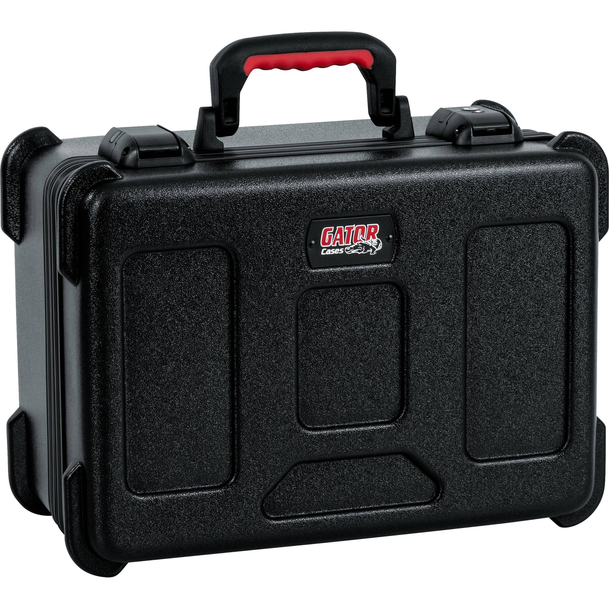 Gator Cases GTSA-MIC30 TSA Series ATA Case with Foam Drops for up to 30 Wired Microphones
