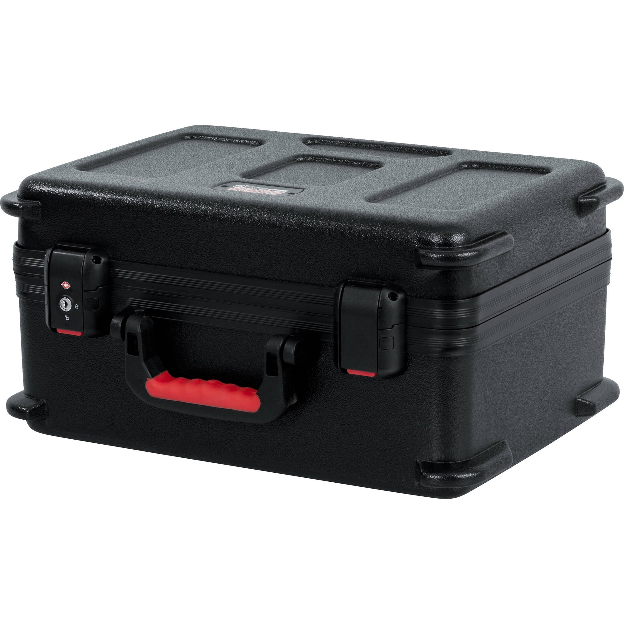 Gator Cases GTSA-MIC15 TSA Series ATA Case with Foam Drops for up to 15 Wired Microphones