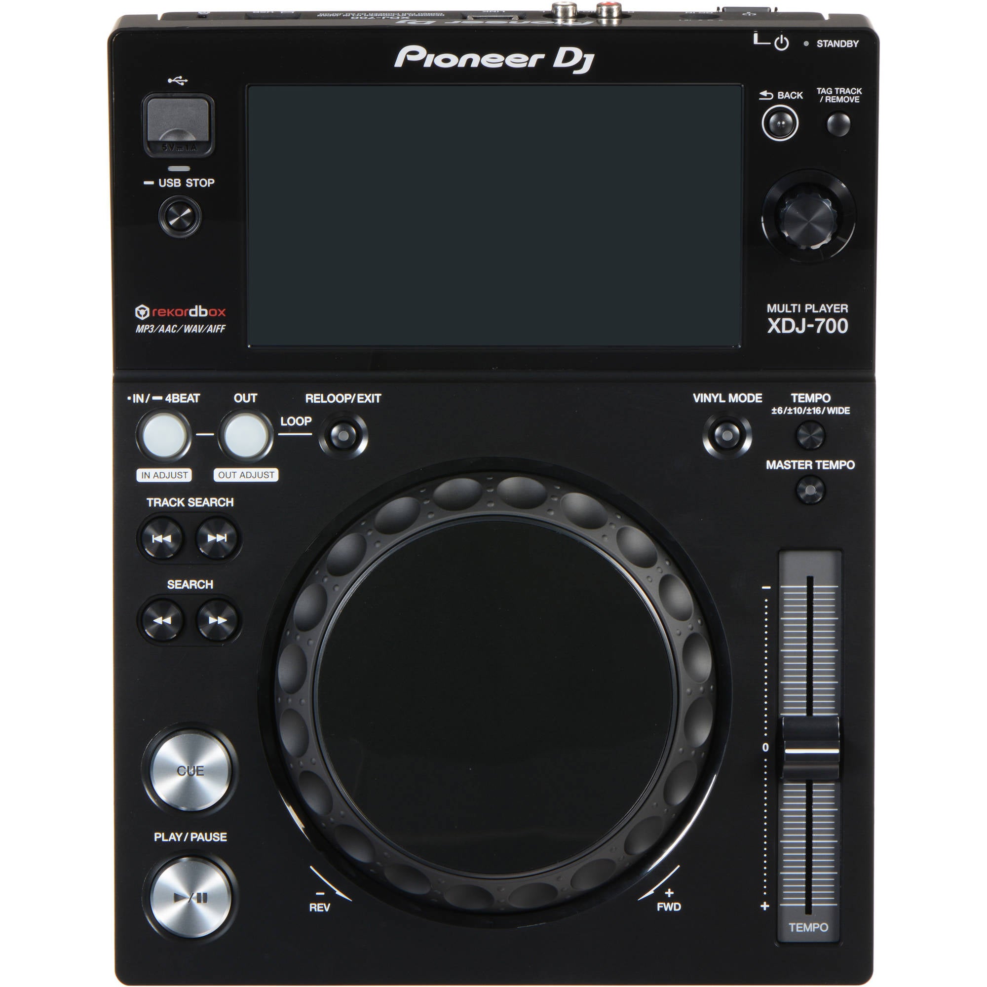 Pioneer DJ XDJ-700 Compact Digital Deck - rekordbox Compatible