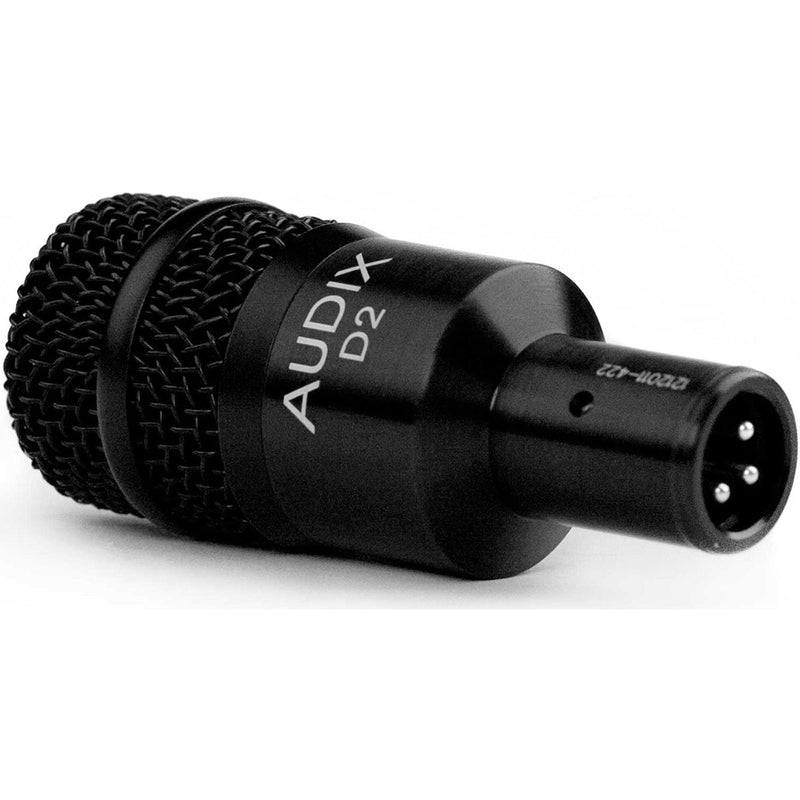 Audix D2 Dynamic Instrument Microphone with FREE 20' XLR Cable