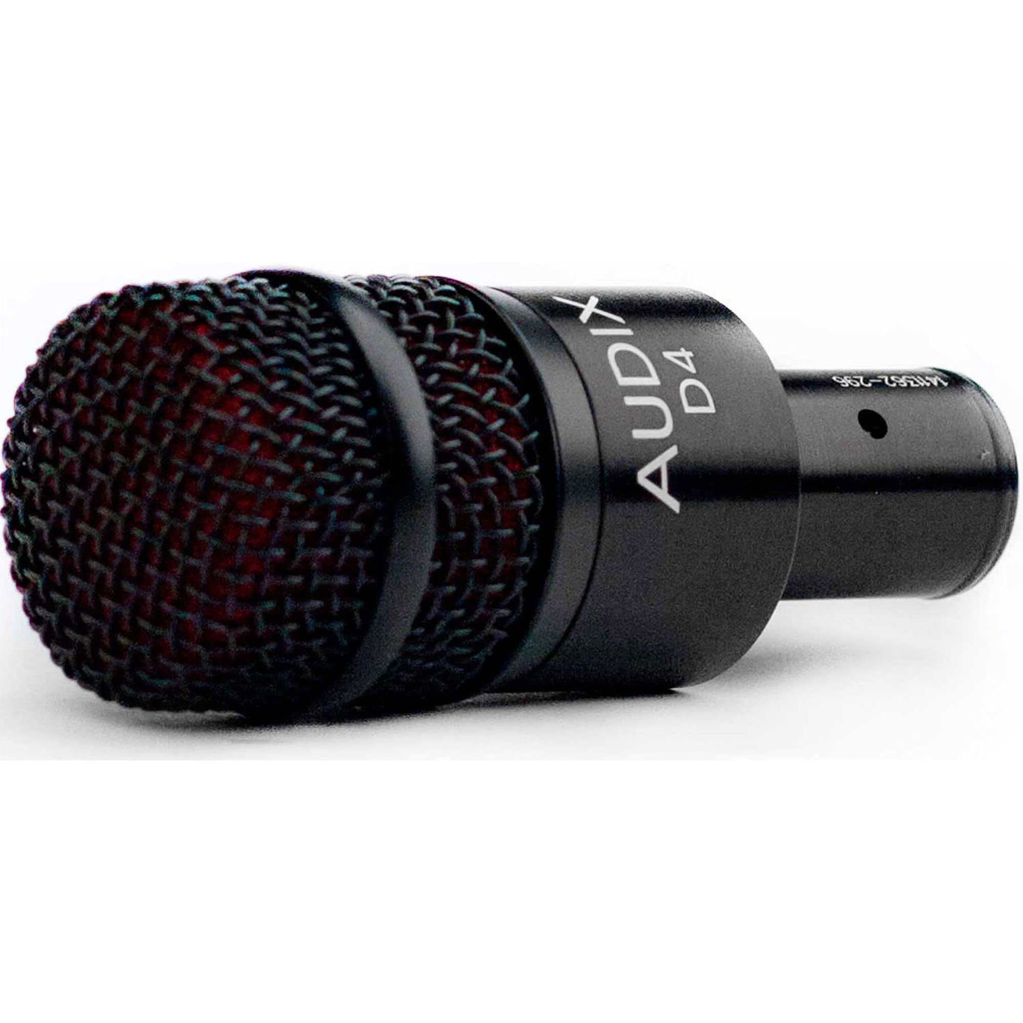 Audix D4 Hypercardioid Dynamic Drum and Instrument Microphone with FREE 20' XLR Cable