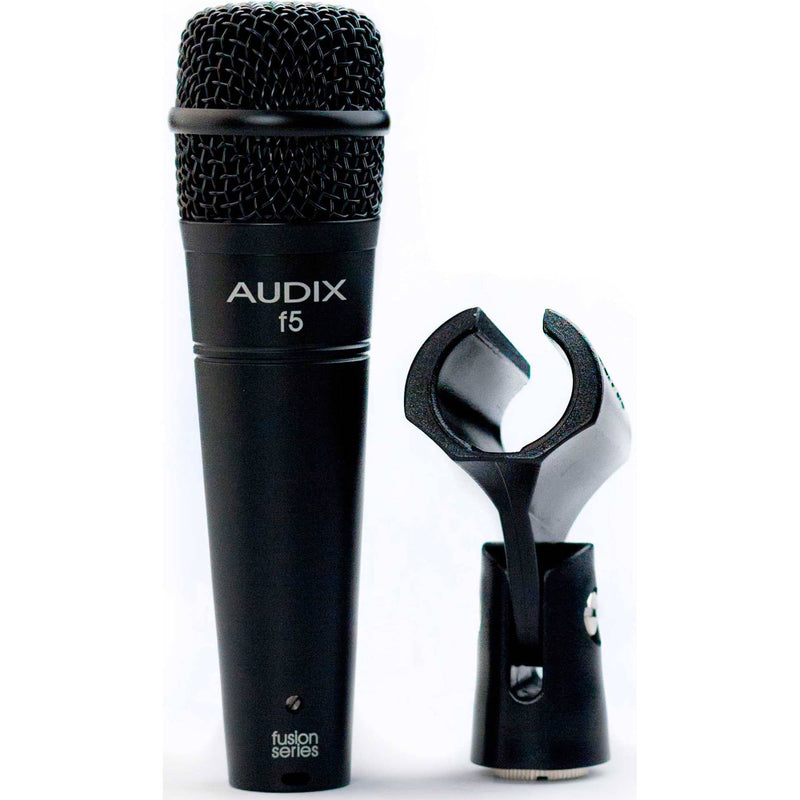 Audix f5 Dynamic Hypercardioid Instrument Microphone with FREE 20' XLR Cable