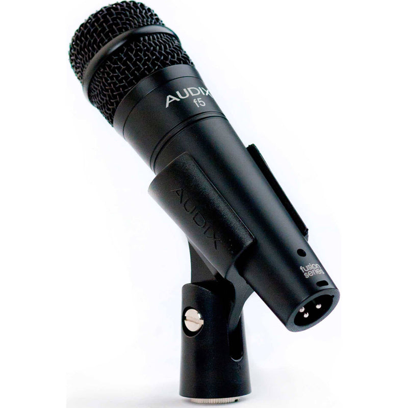 Audix f5 Dynamic Hypercardioid Instrument Microphone with FREE 20' XLR Cable
