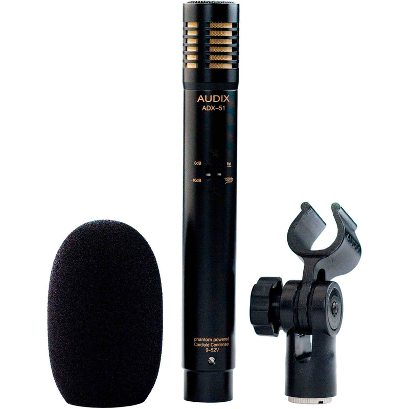 Audix ADX51 Condenser Instrument Microphone with FREE 20' XLR Cable