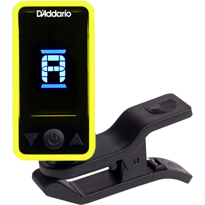 D'Addario Planet Waves PW-CT-17YL Eclipse Clip-on Tuner (Yellow)