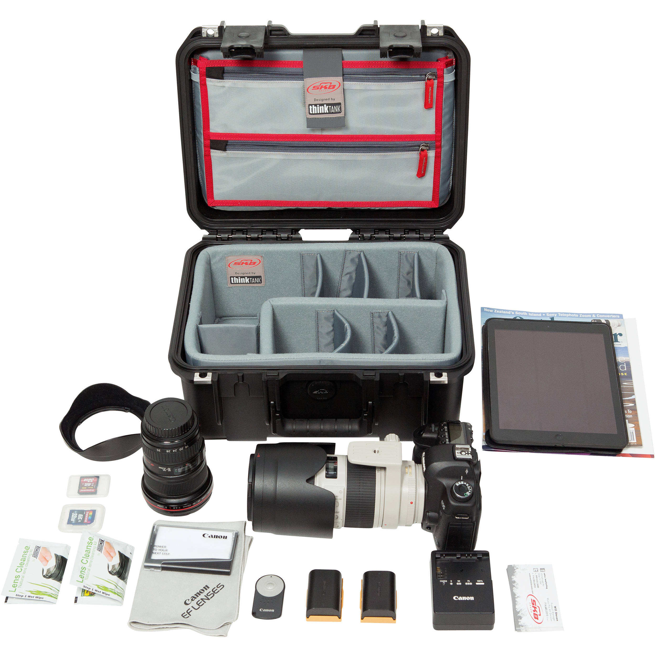 SKB 3i-1309-6DL iSeries Waterproof Case (Think Tank Photo Dividers & Lid Organizer)