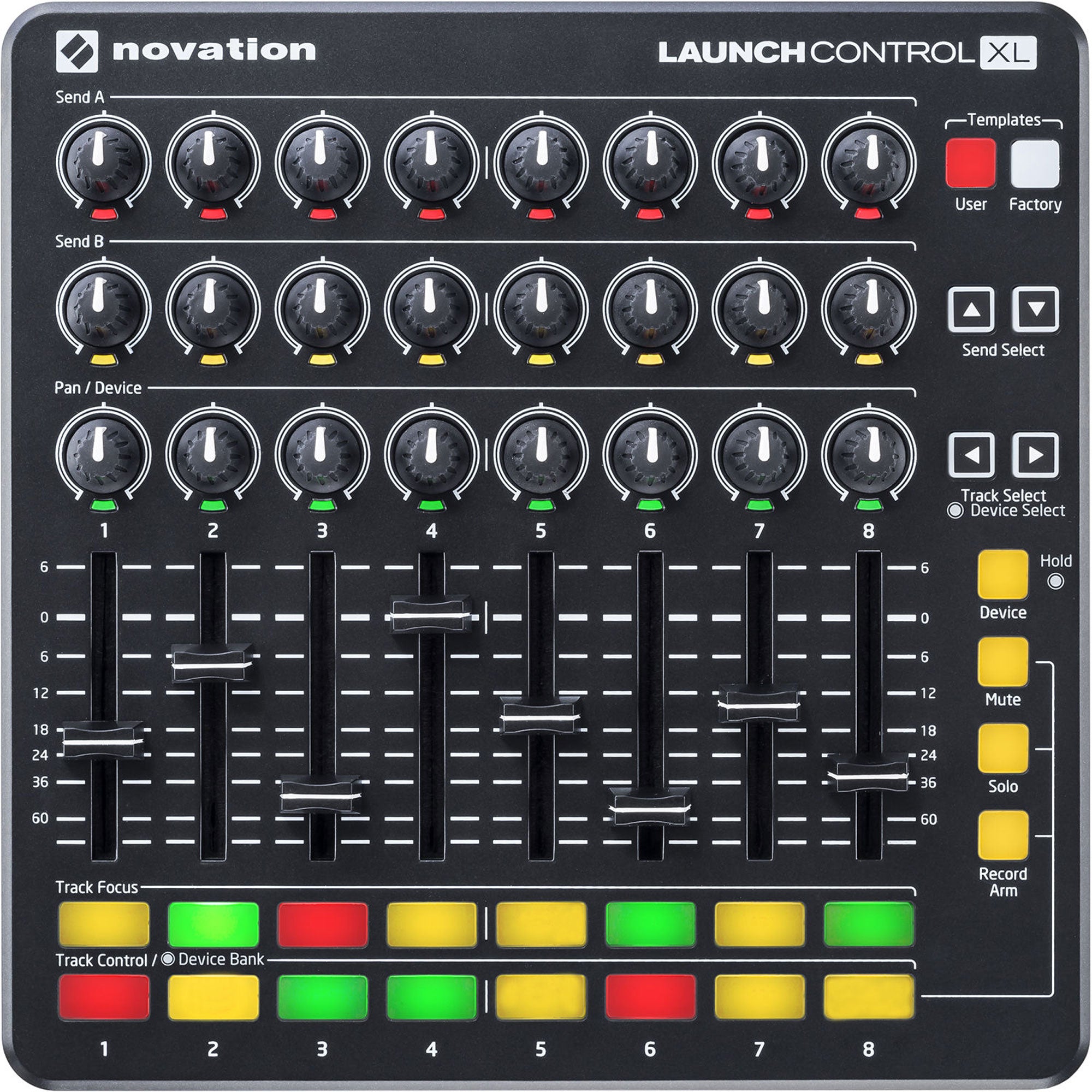 Novation Launch Control XL Controller for Ableton Live (Black)