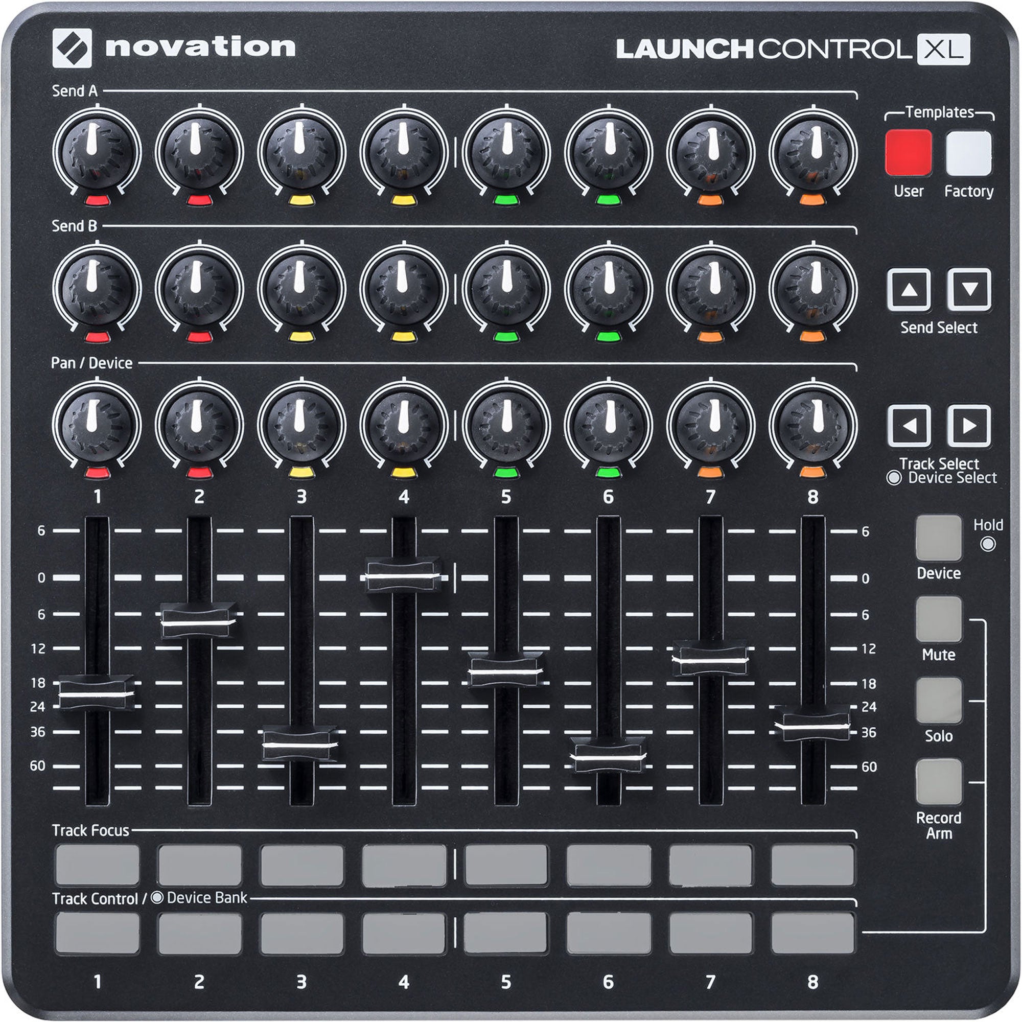 Novation Launch Control XL Controller for Ableton Live (Black)
