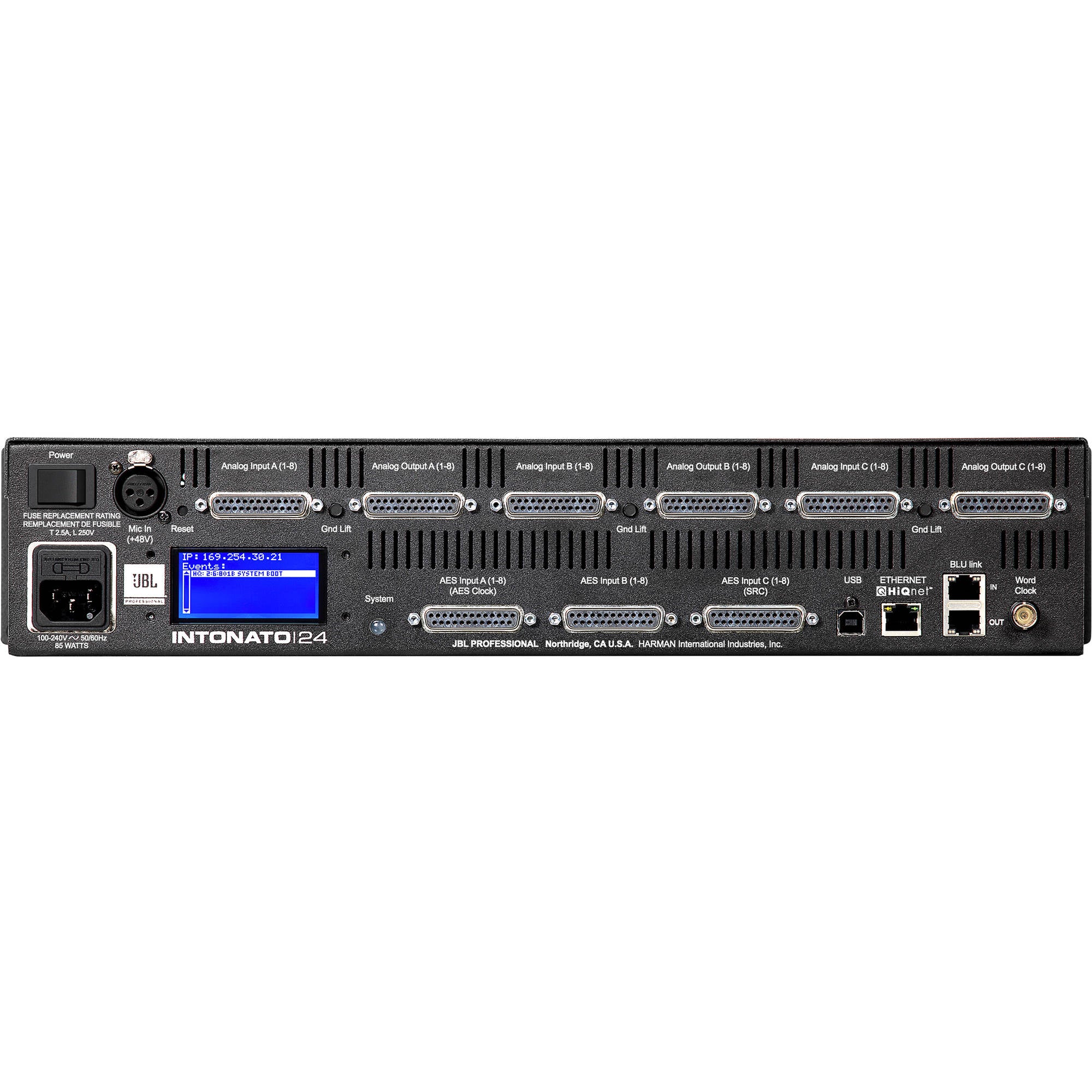 JBL Intonato 24 Monitor Management Tuning System