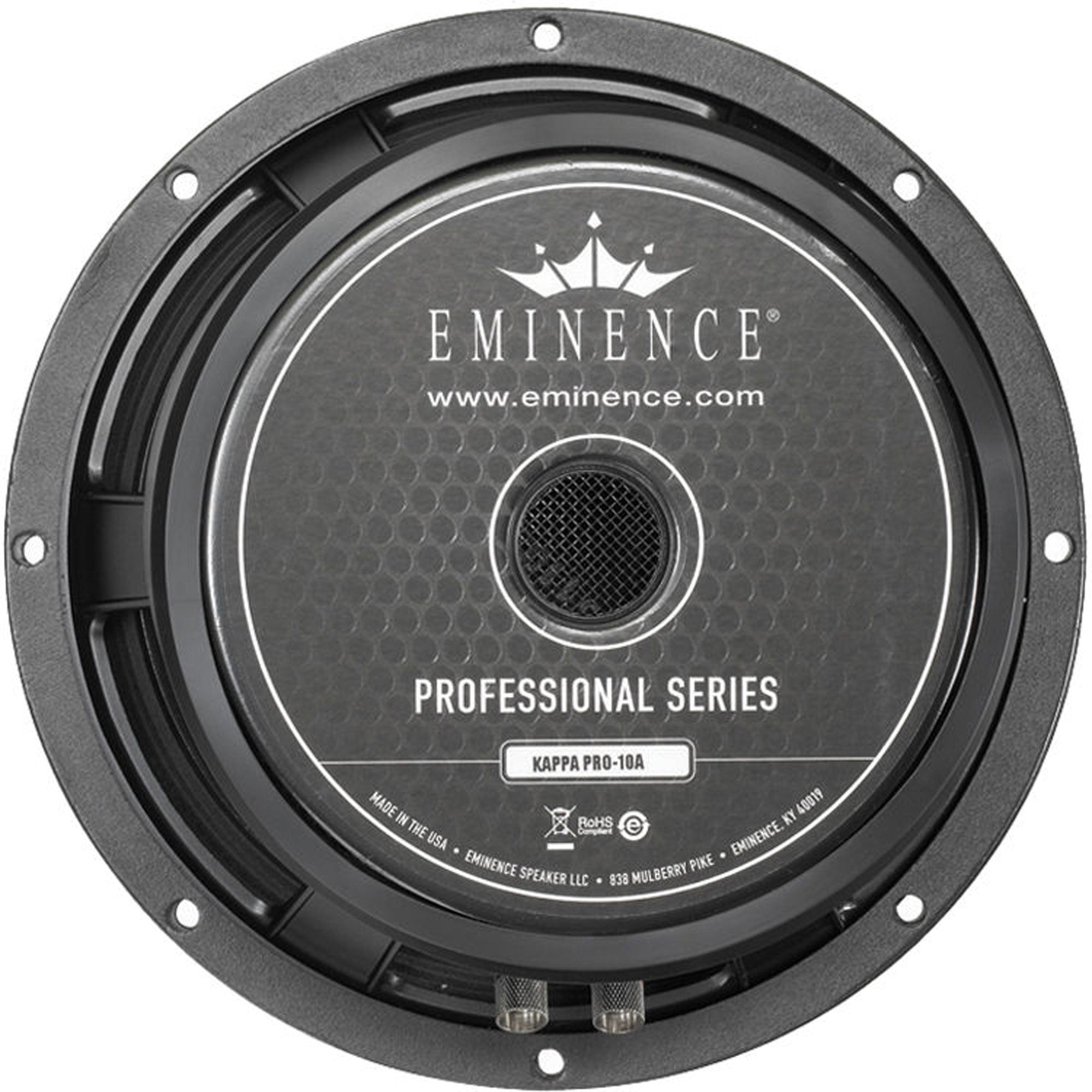 Eminence Kappa Pro-10A 10" Cast Frame Speaker, 8 Ohm