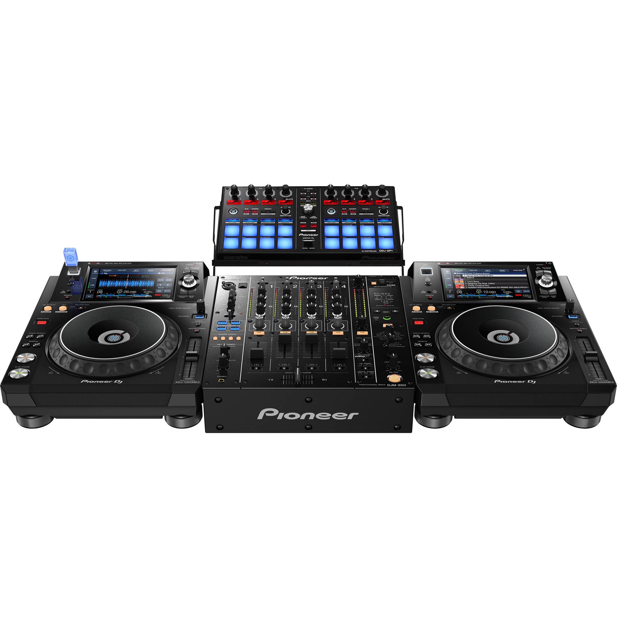 Pioneer DJ XDJ-1000MK2 High-Performance Multi-Player DJ Deck with Touch Screen
