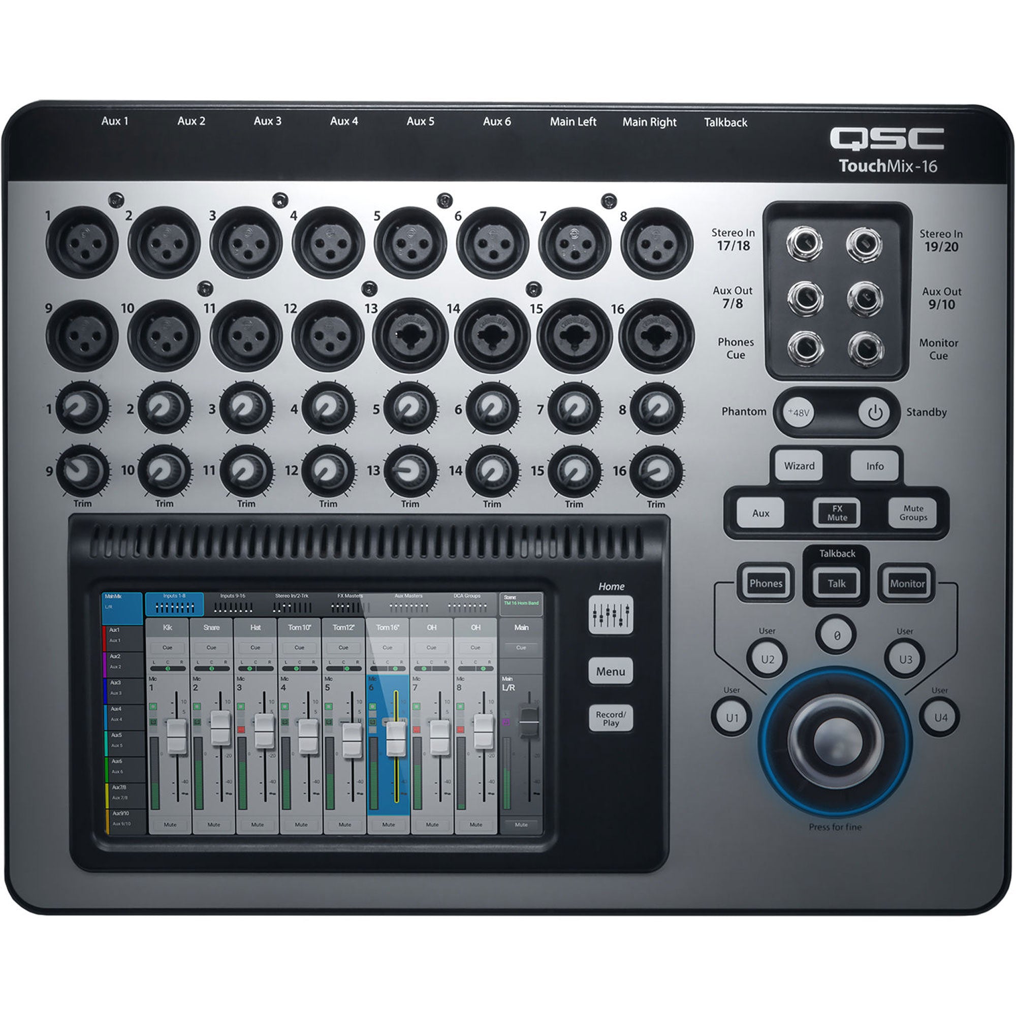 QSC TouchMix-16 Compact Digital Mixer