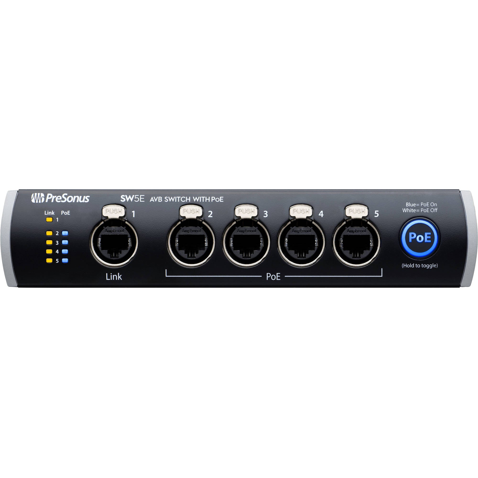 PreSonus SW5E AVB Switch with POE