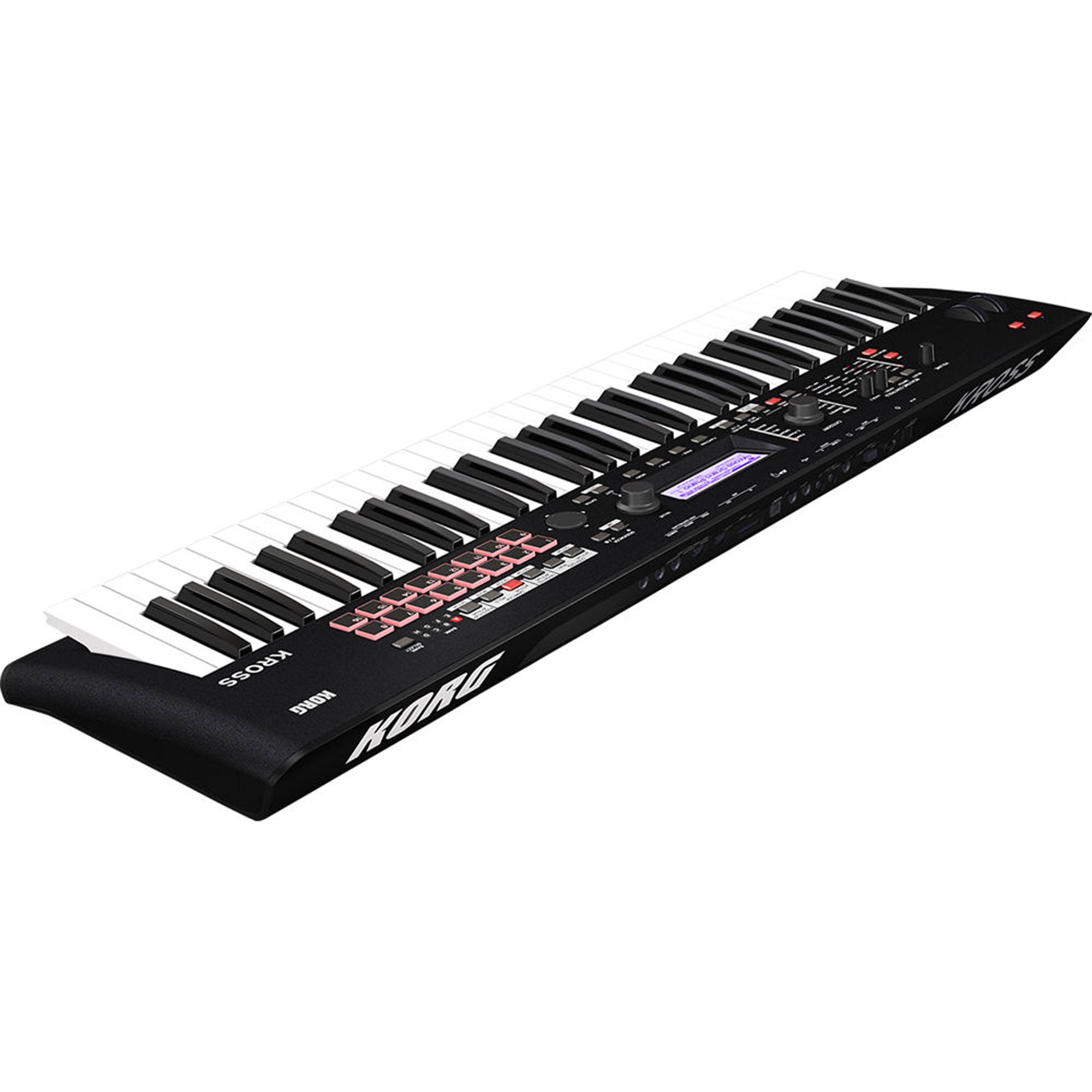 Korg Kross 2 61-Key Synthesizer Workstation (Super Matte Black)