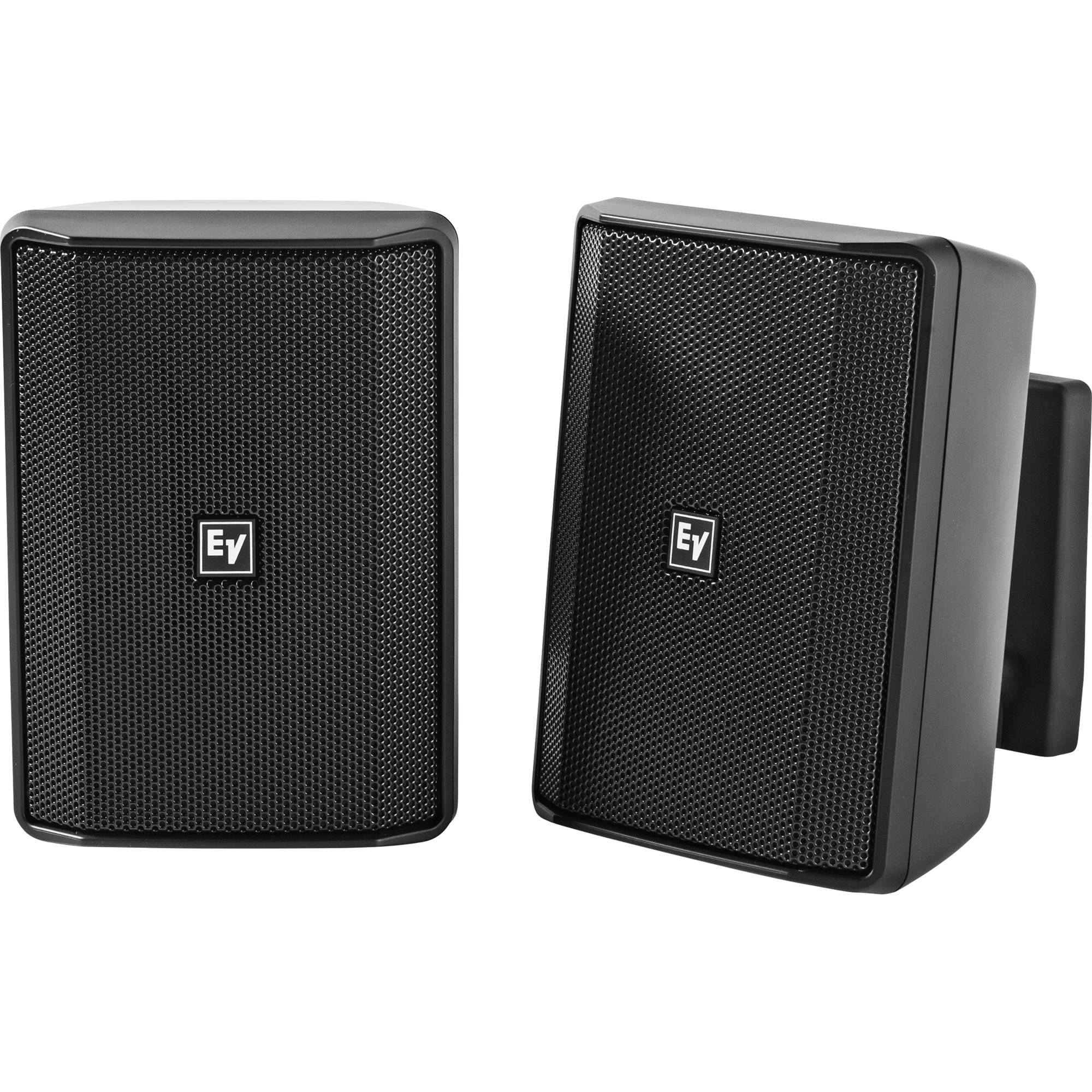 Electro-Voice EVID-S4.2B 4" 2-Way 8 Ohms Commercial Loudspeaker (Black, Pair)