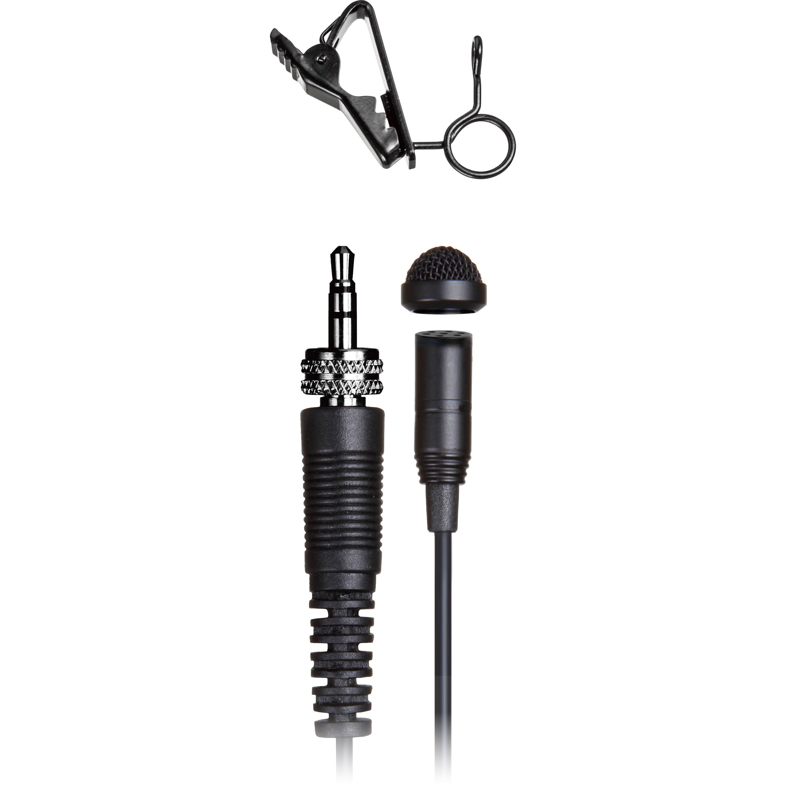 Tascam TM-10LB Lavalier Microphone for DR-10L Digital Recorder (Black)