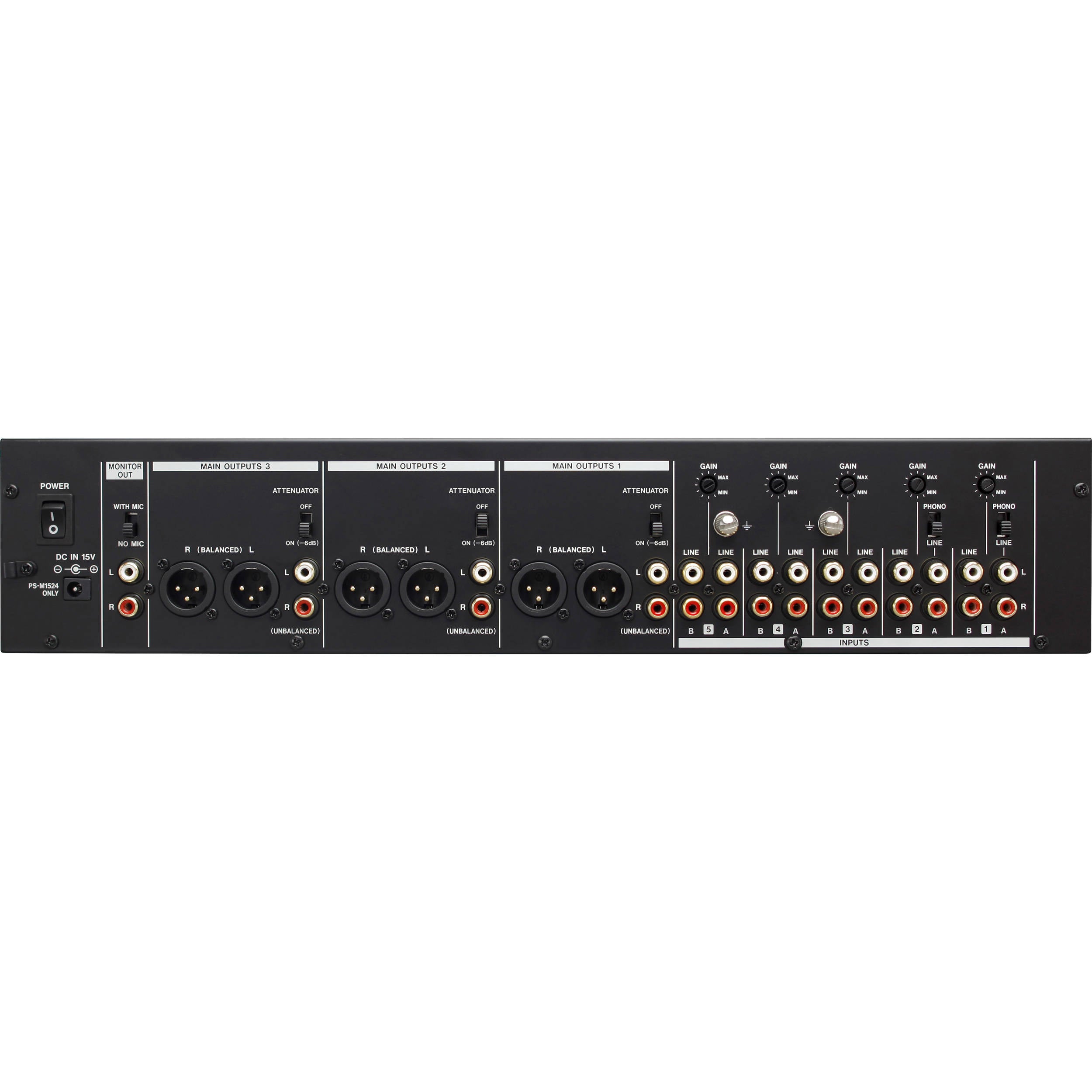 Tascam MZ-223 Industrial-Grade Zone Mixer