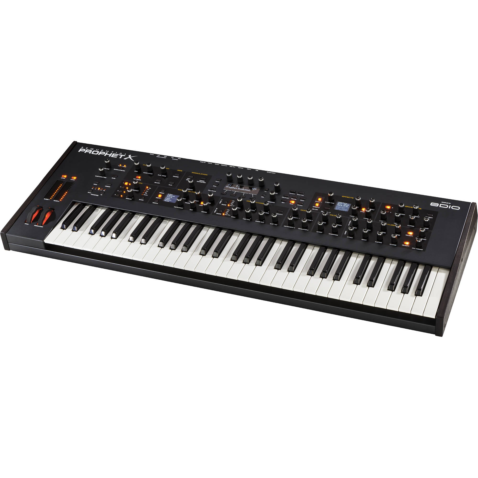 Sequential Prophet X Samples-Plus-Synthesis Hybrid Synth