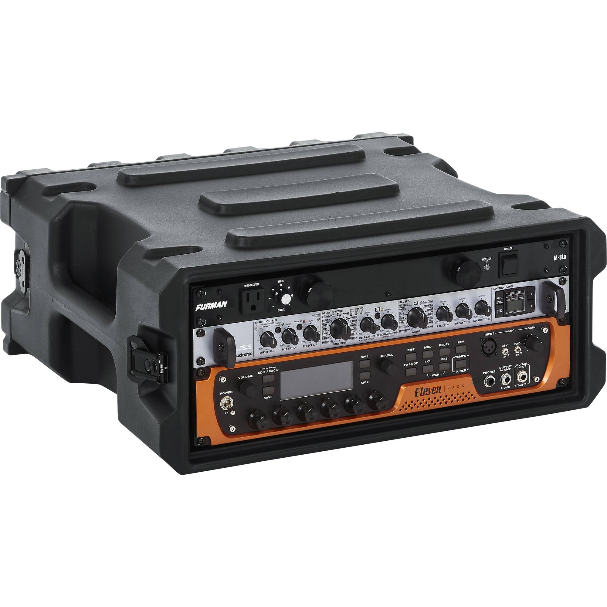 Gator Cases G-PRO-4U-19 Molded Audio Rack (4U, 19" Deep)